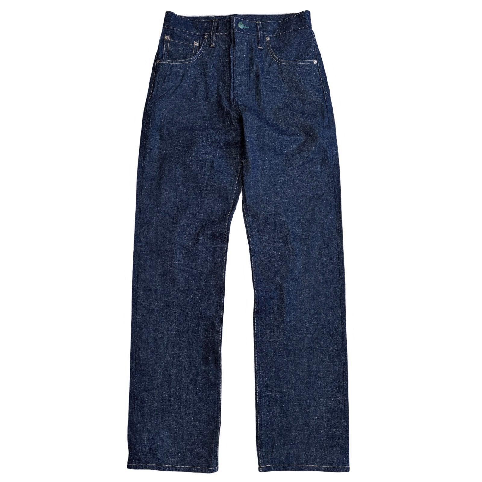 Smokestack Japanese "Jelt" nep denim with custom green selvedge ** Running under spec**