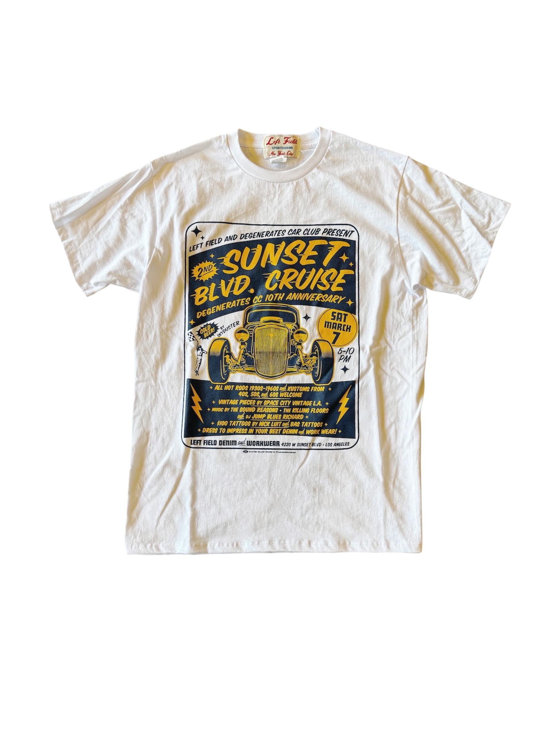 Sunset Blvd Cruise Tee
