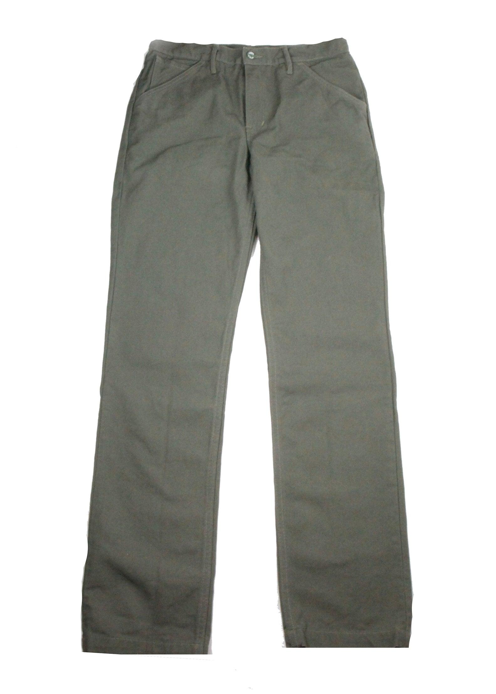 Olive Green  Mt Vernon 13 oz  Work Uniform Chino