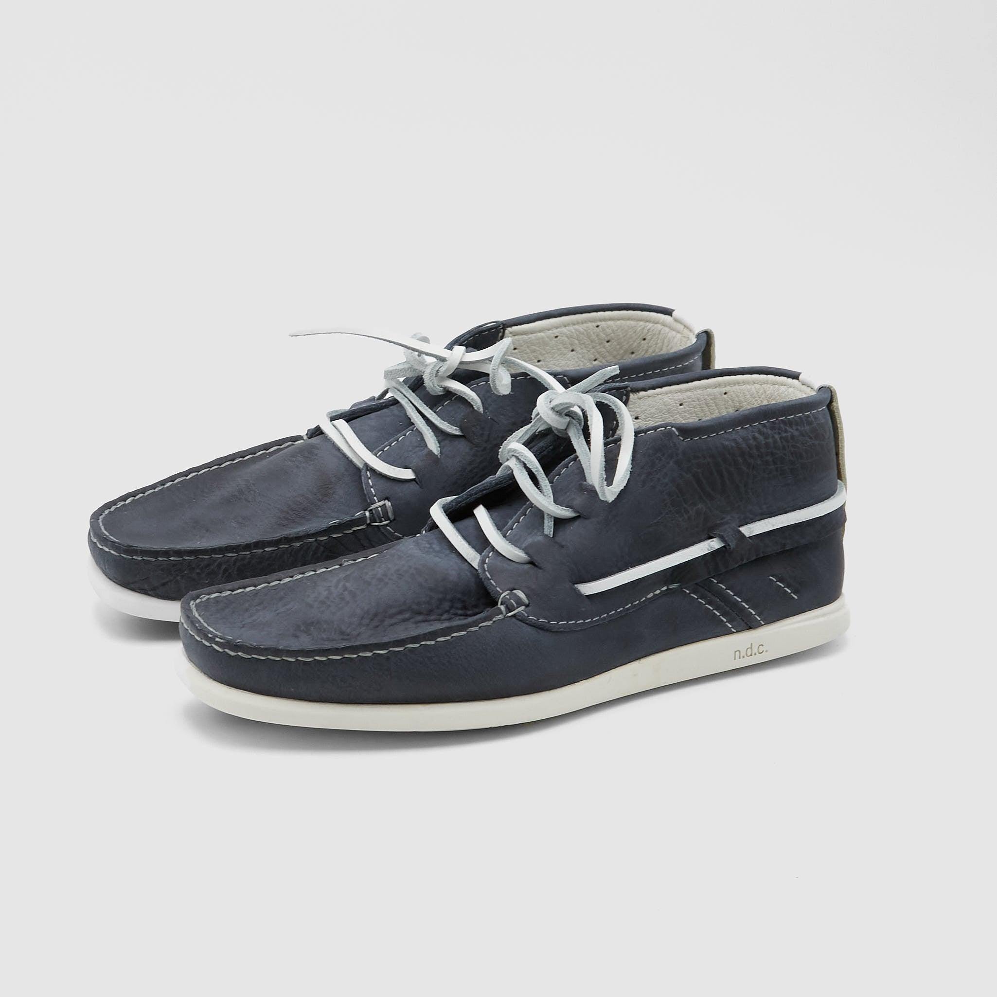 n.d.c made by hand Nubuk Leather Chukka  Boat Shoes