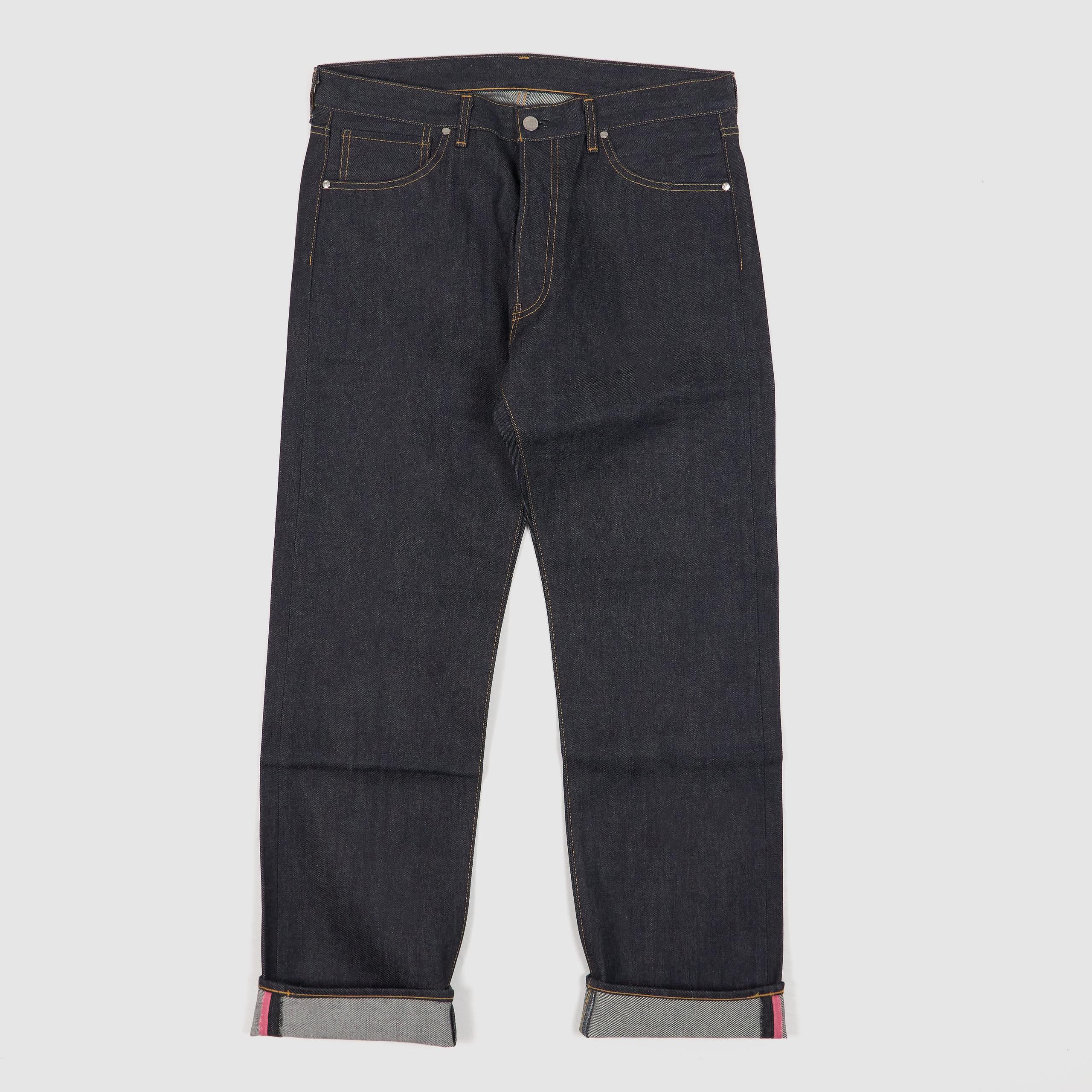 Moon Man Embroiderd Jeans