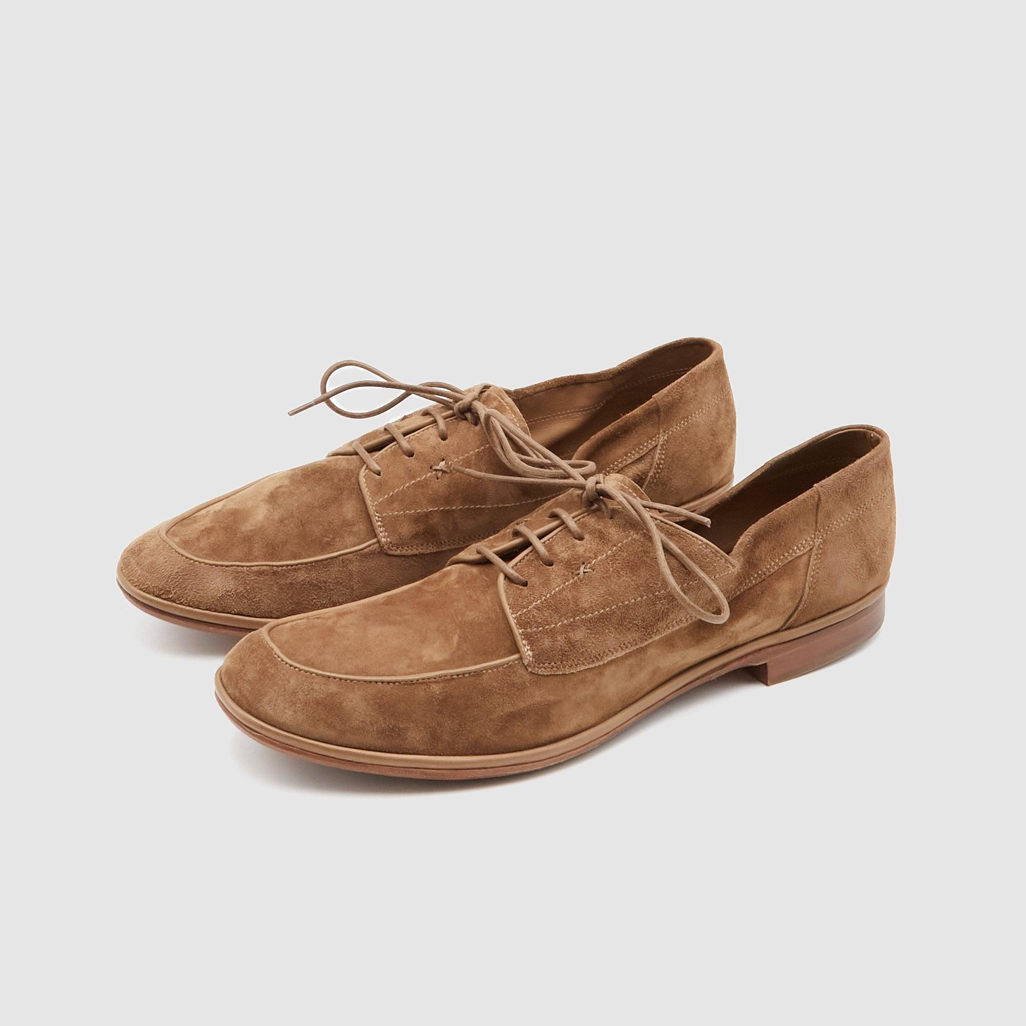 Leather Moc- Toe Leather Shoes