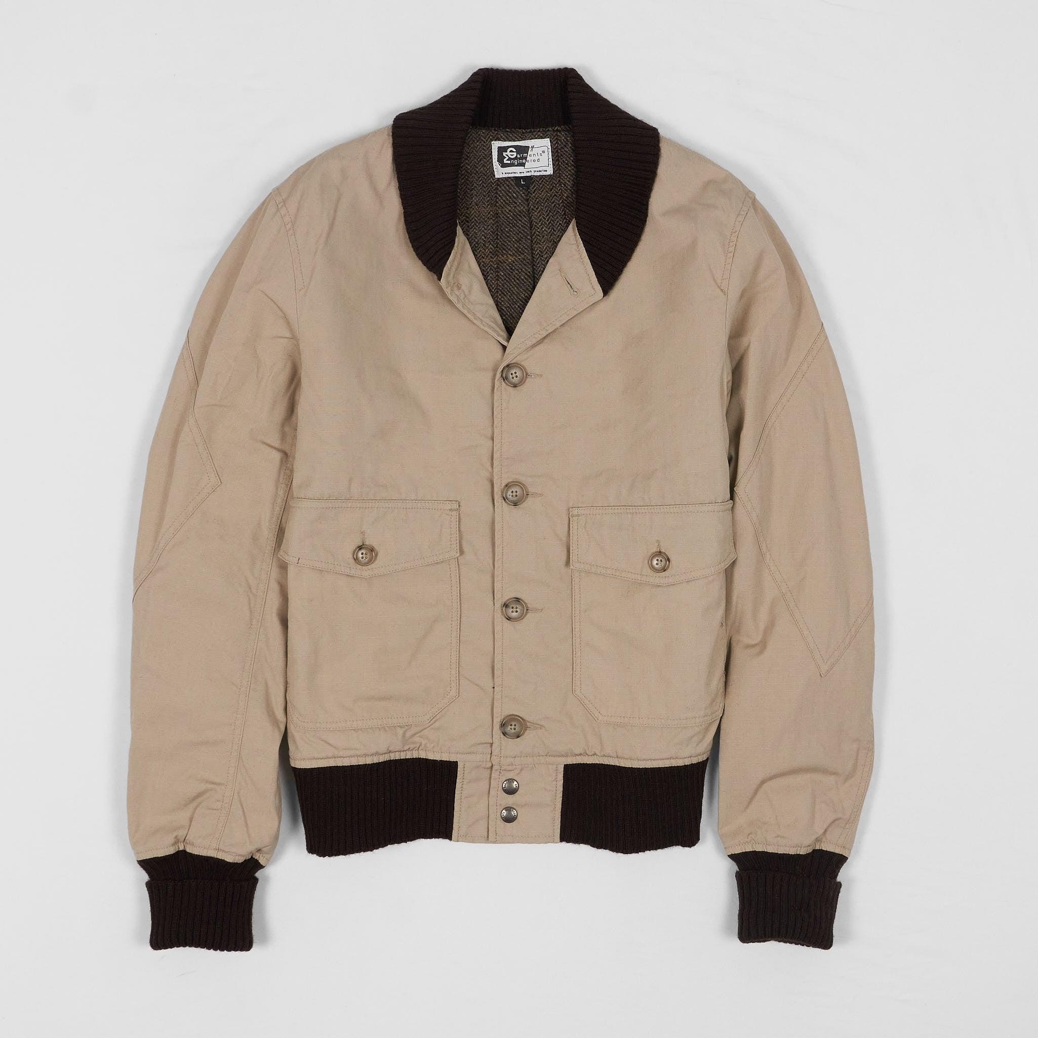 Rip Stop  A-1 Inspired Bomber Jacket