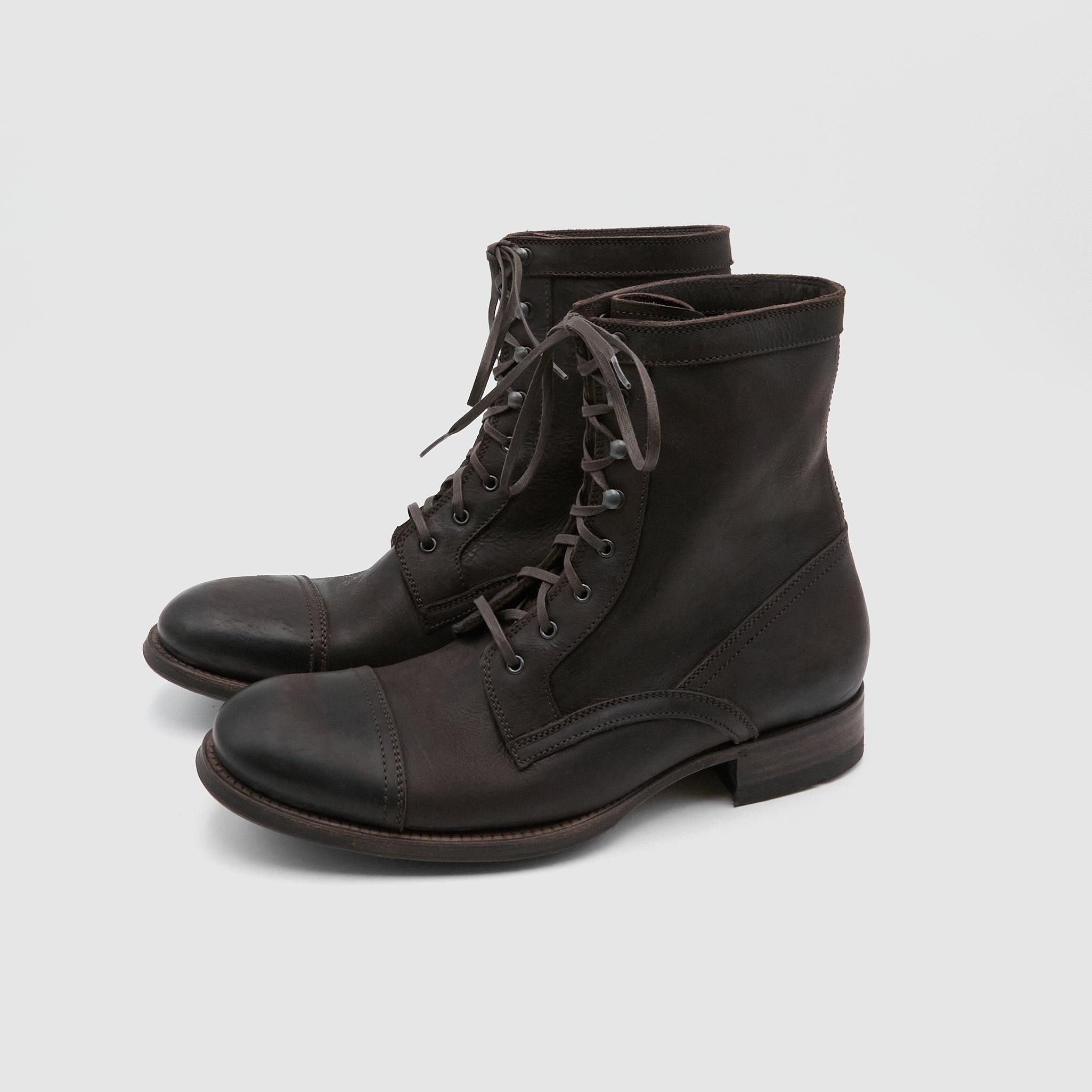 made by hand Lace Up Ankle Boot