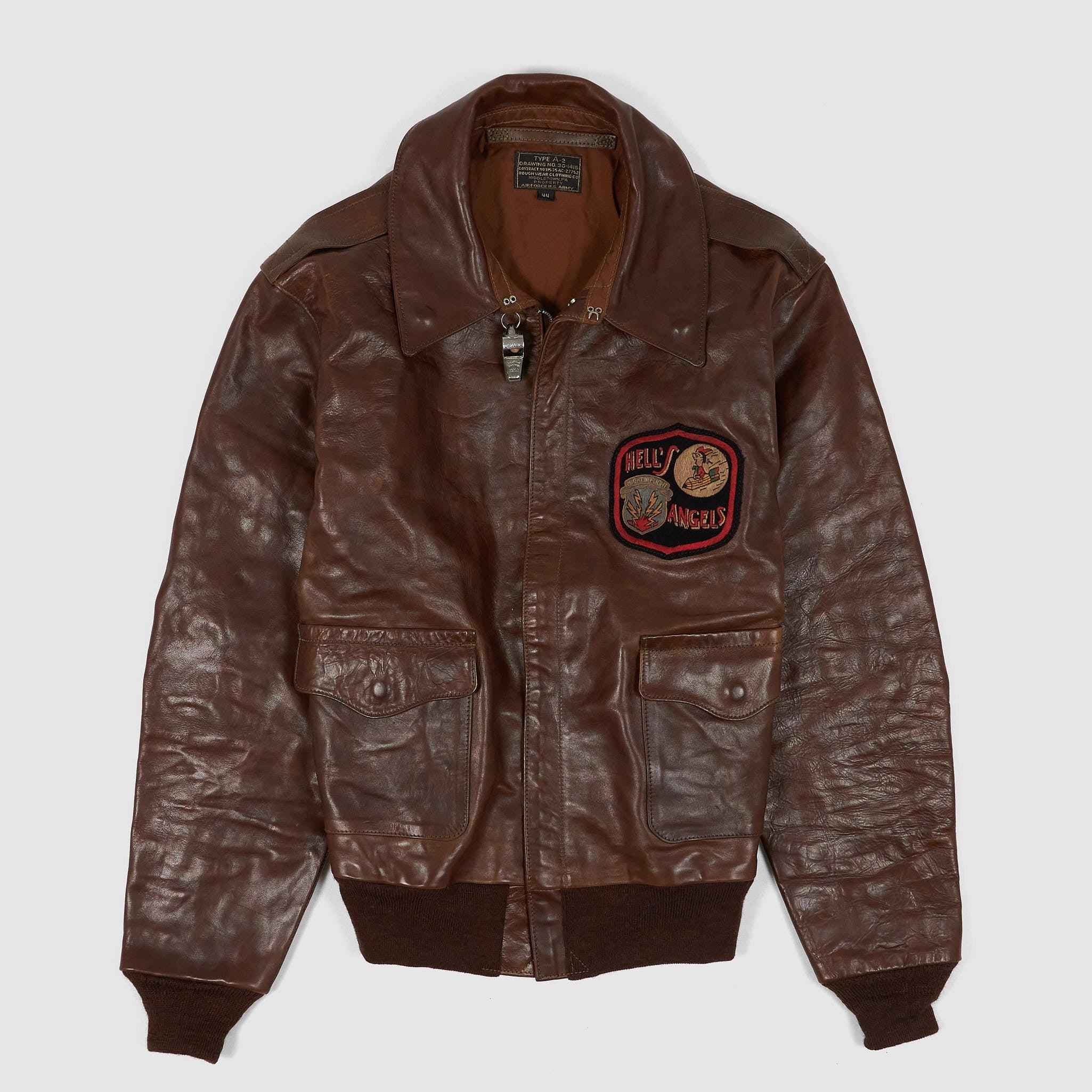 A-2 Hell's Angels Leather Jacket