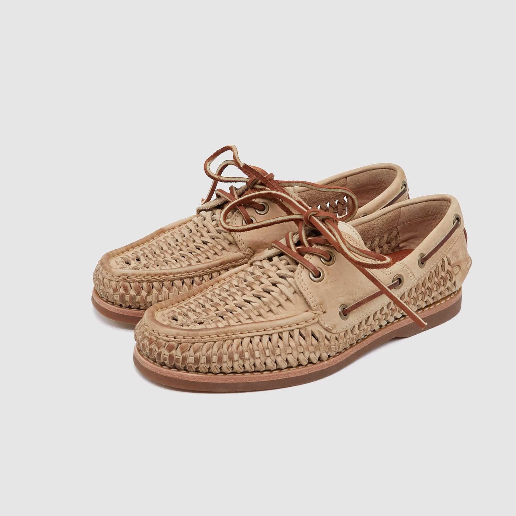 Sully Woven Boat Shoes