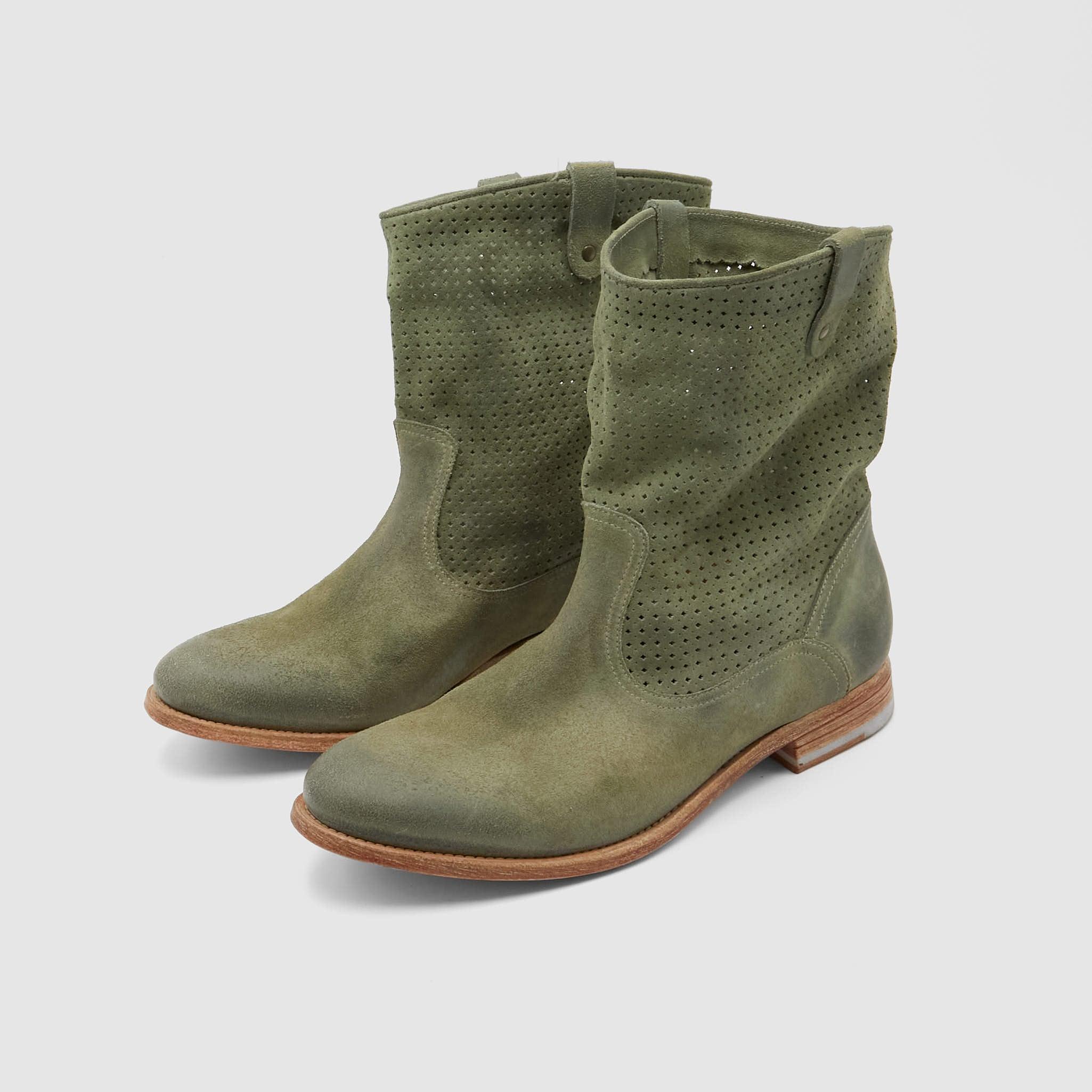 made by hand Ladies Soft Perforated Boots