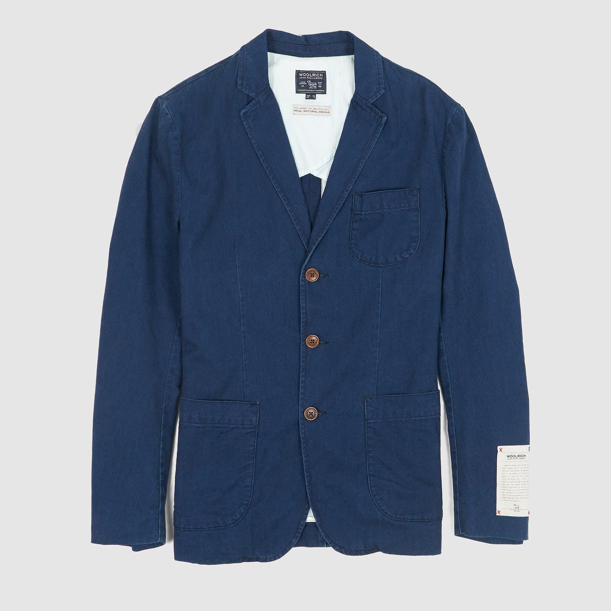 Indigo Cotton Blazer