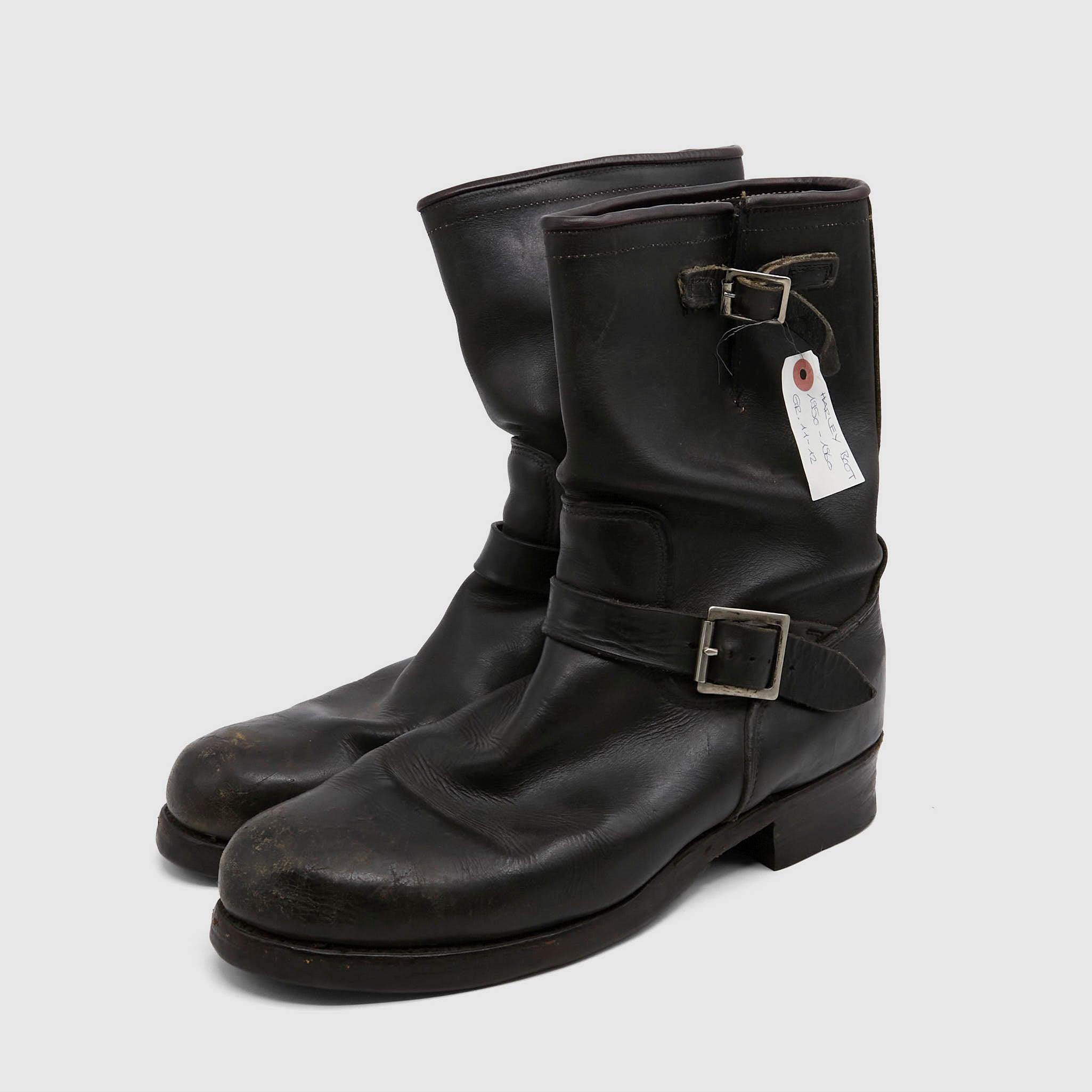 Irregular Vintage Engineer Boots
