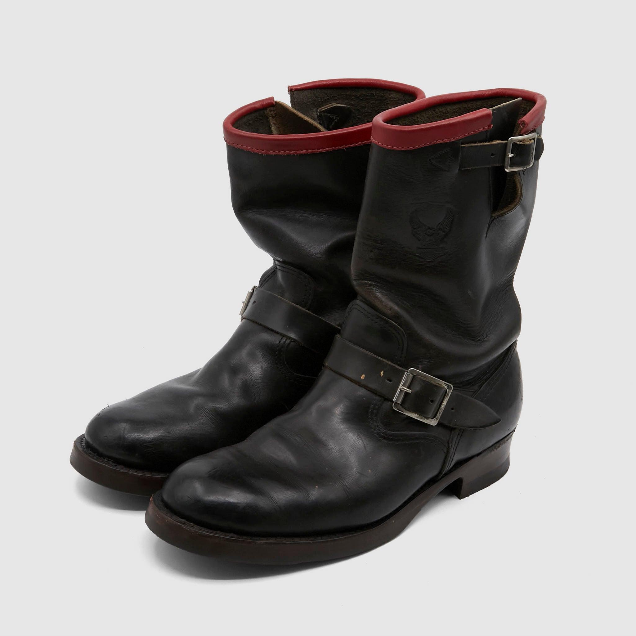 Irregular Vintage Engineer Boots