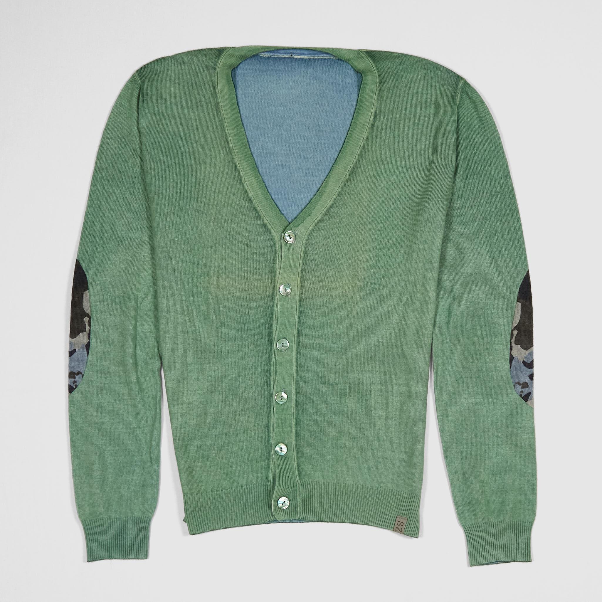 Man Extra Soft Wool Cardigan