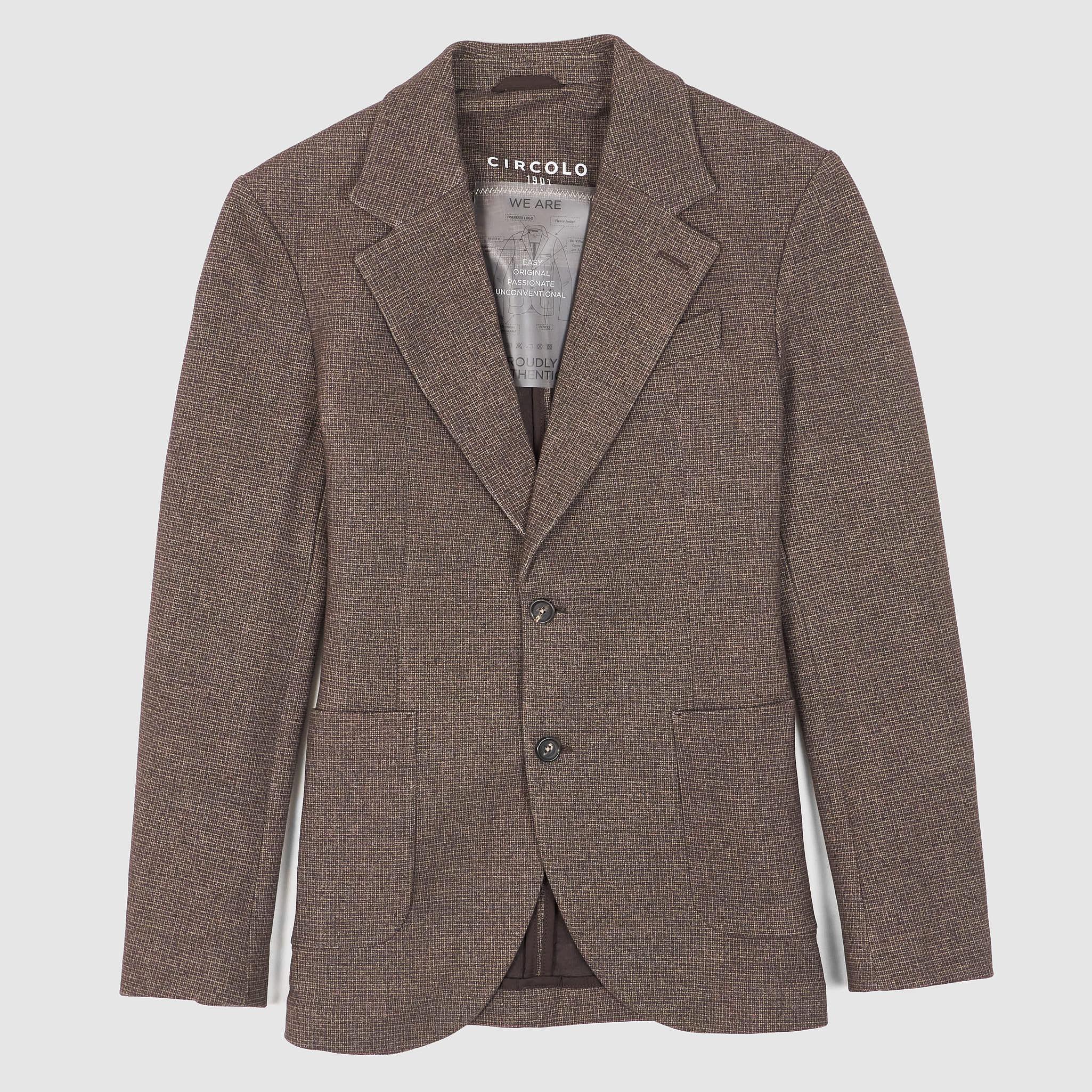 Man Cotton Tweed BlendClassic Blazer
