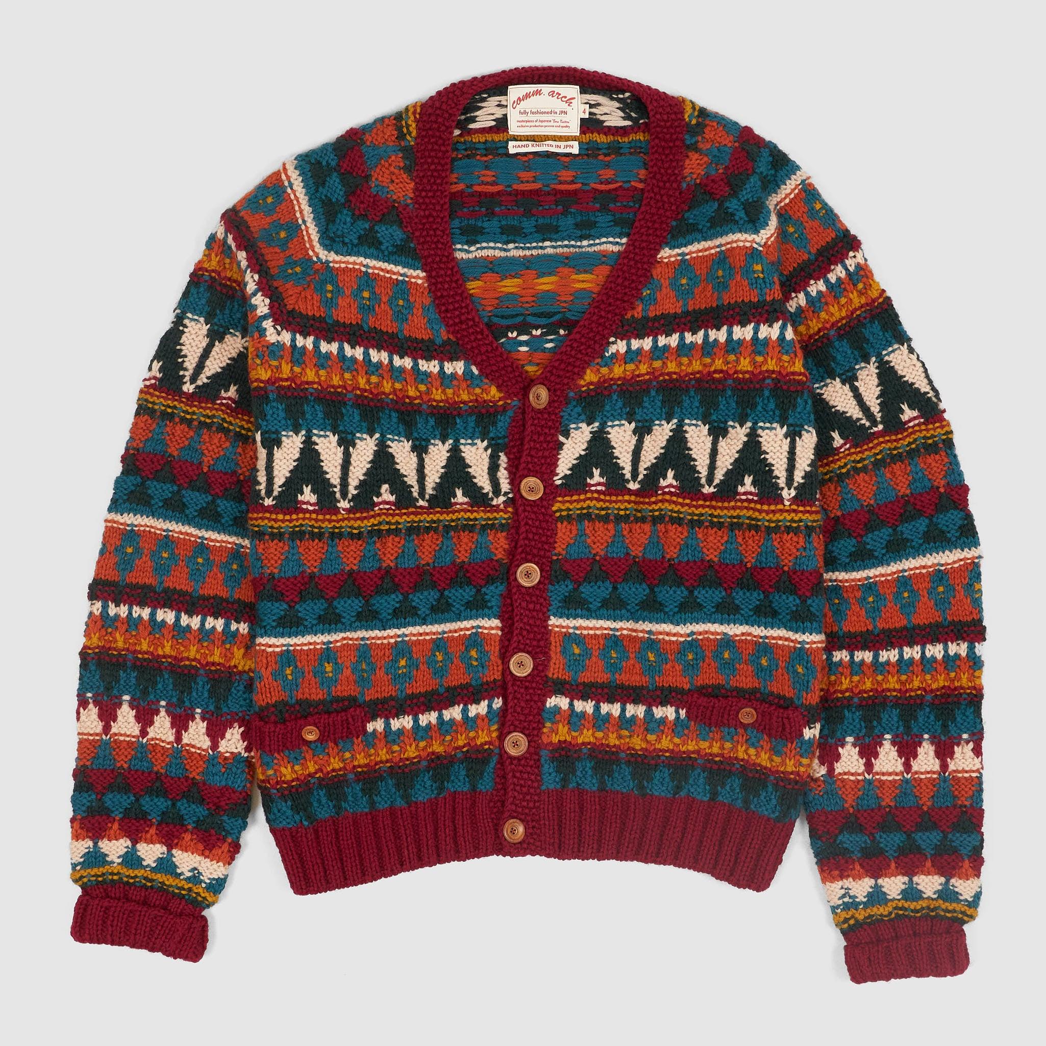 Comm Arch Hand Knitted Cardigan