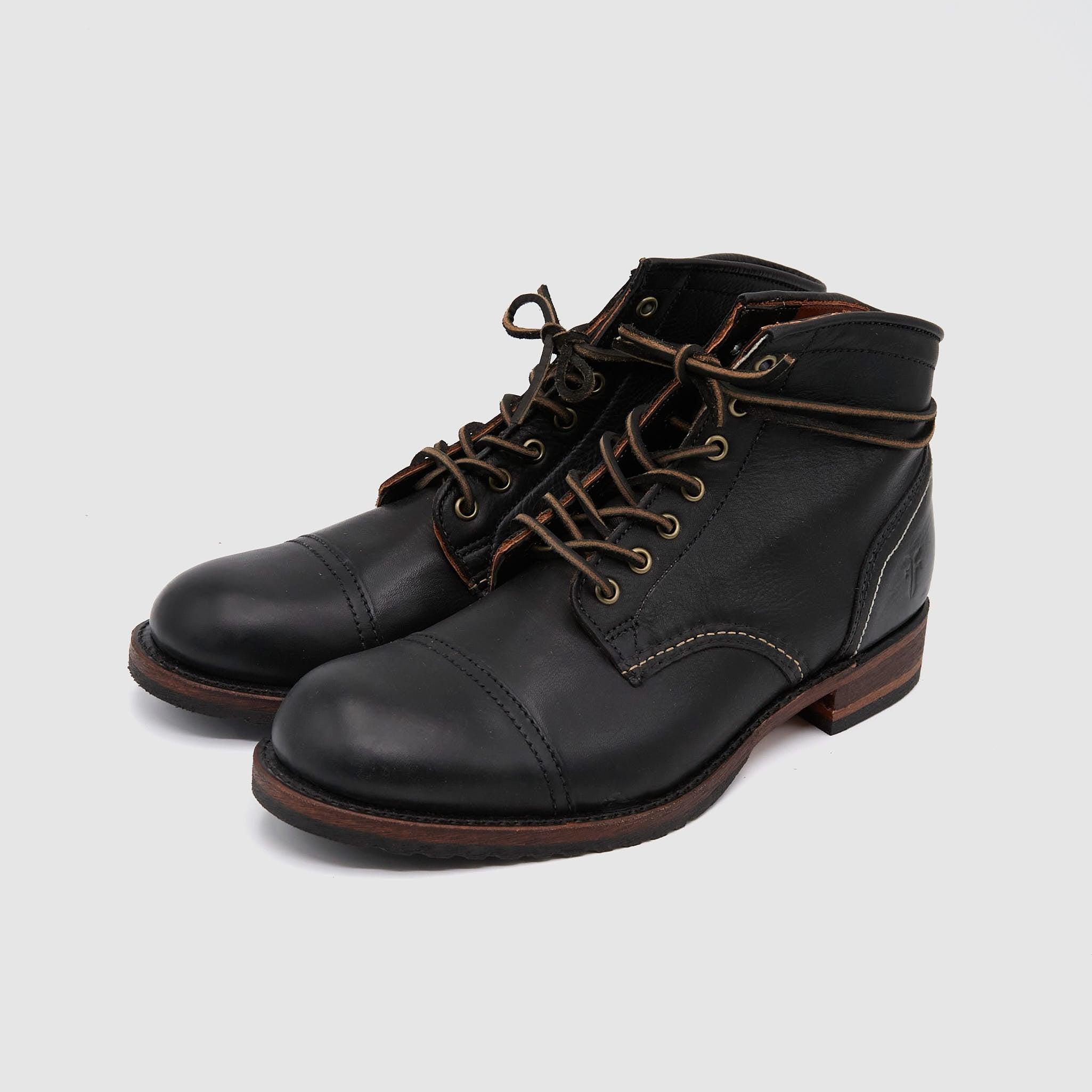 Logan Cap Toe Boots