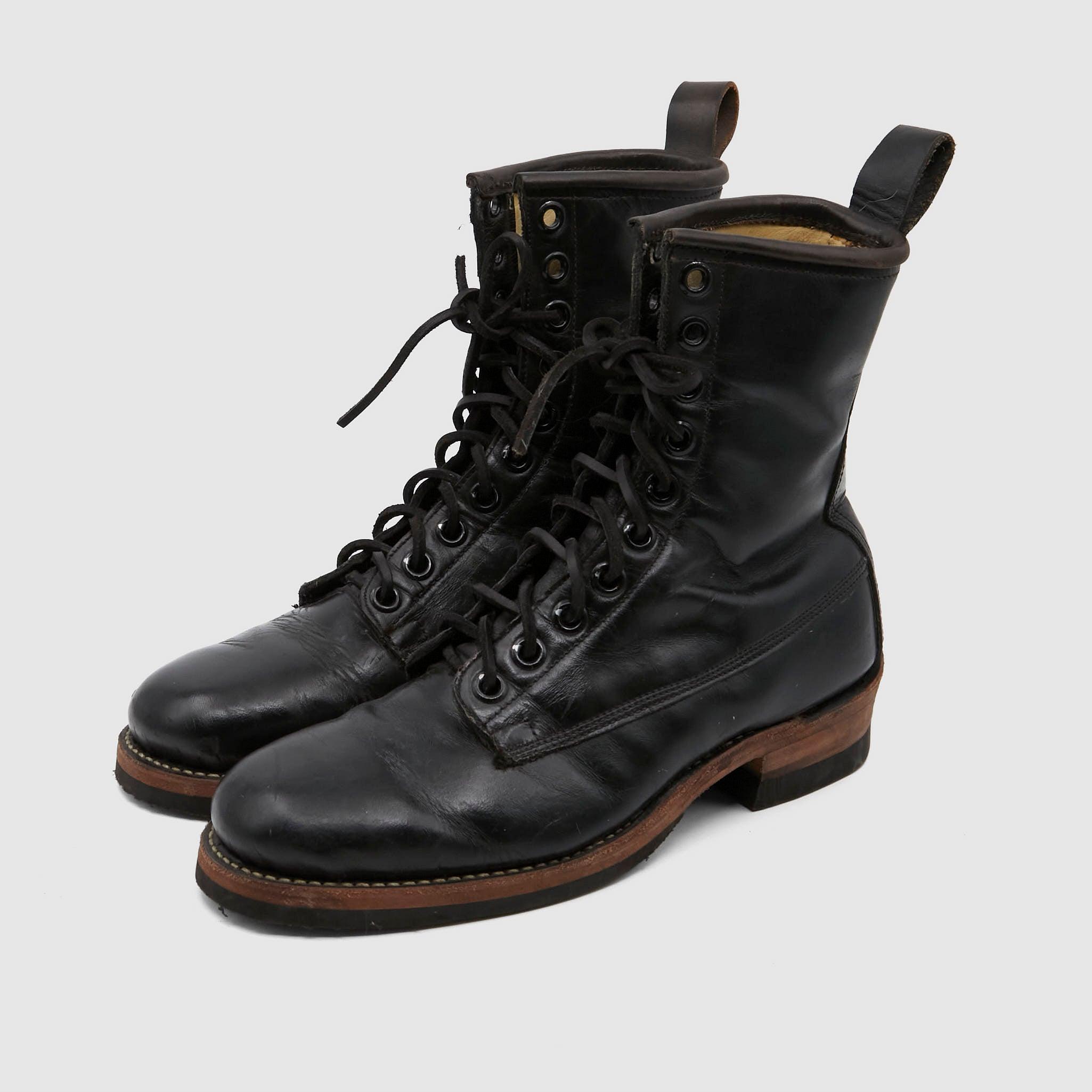 Irregular Vintage Military Boots