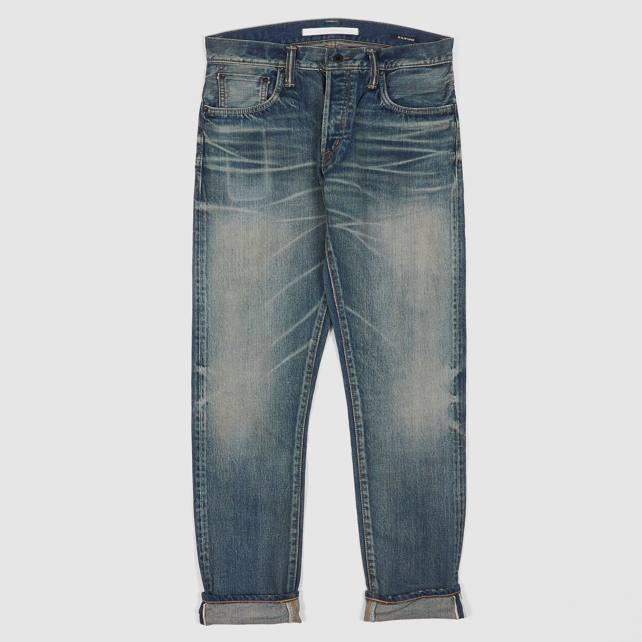 5-Pocket Slim Tapered Jeans