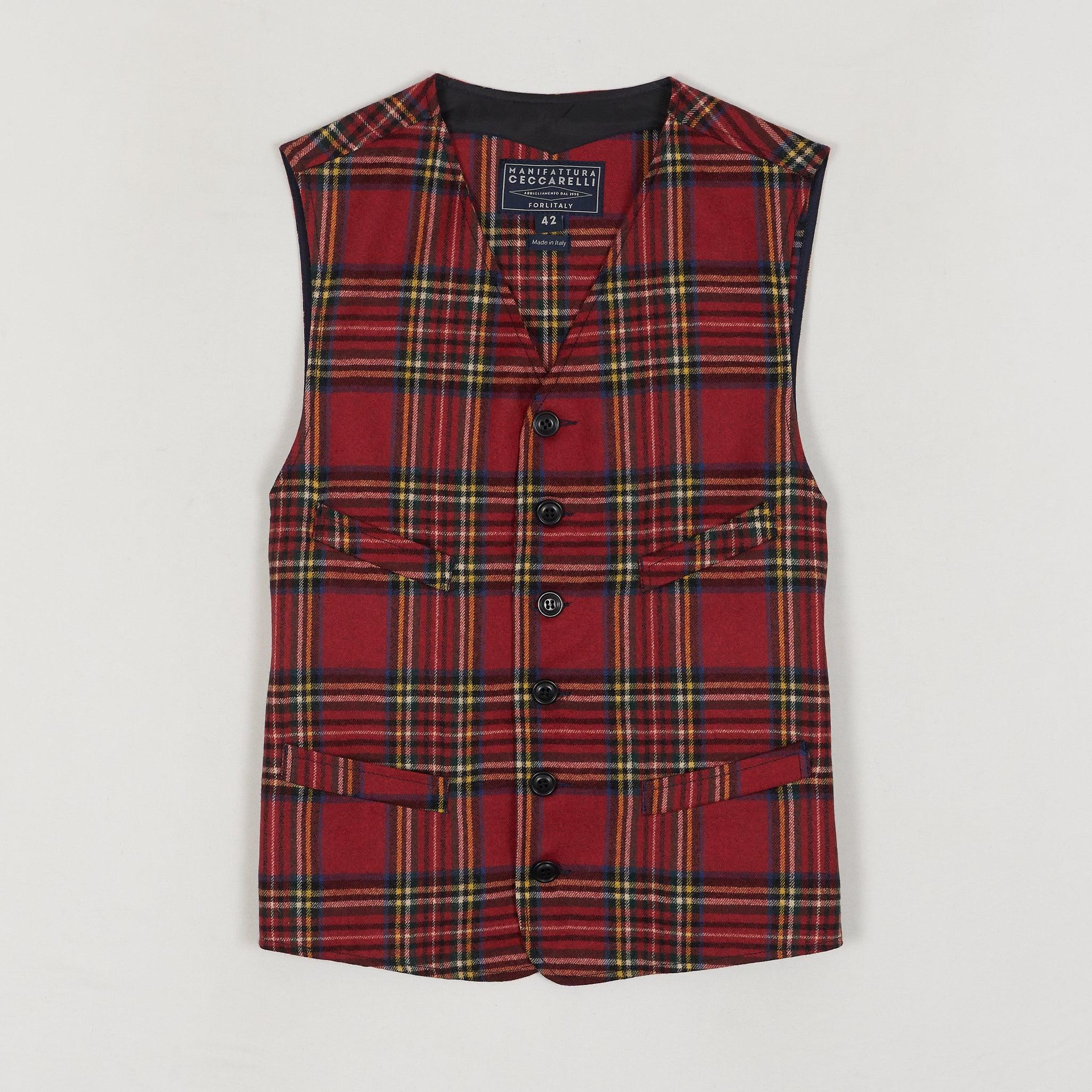 Yorkshire Tweed Tartan Vest