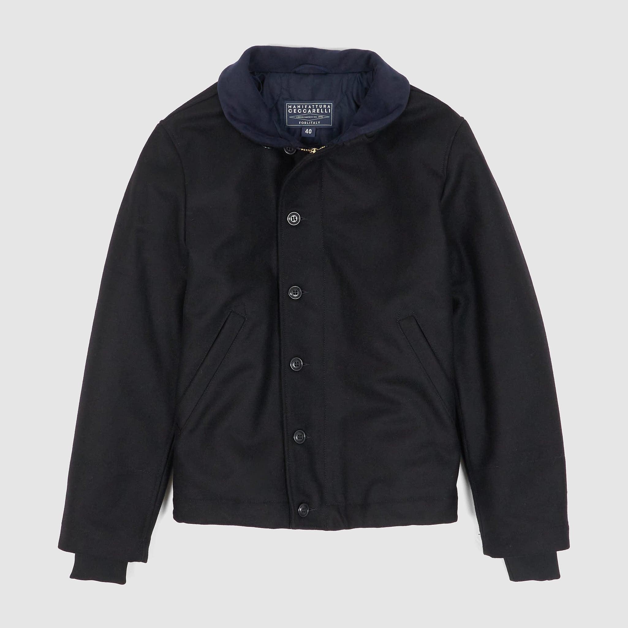 Wool Plaid N-1 Deck Jacket