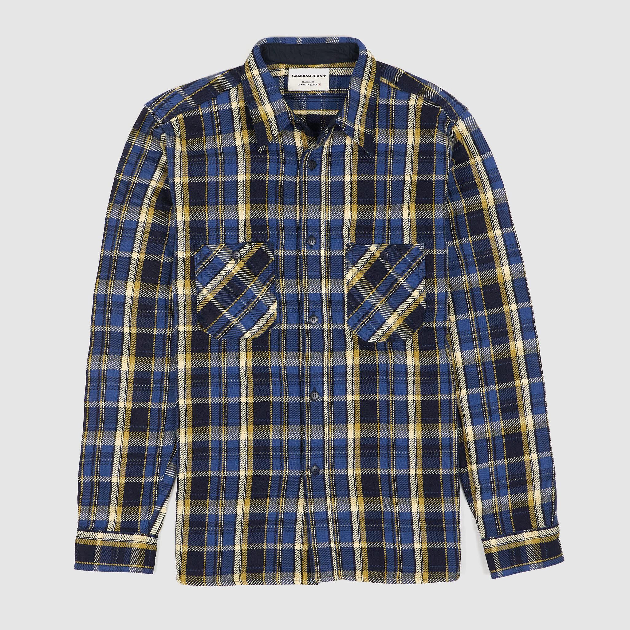 Plaid Heavyweight Flannel Work Shirt