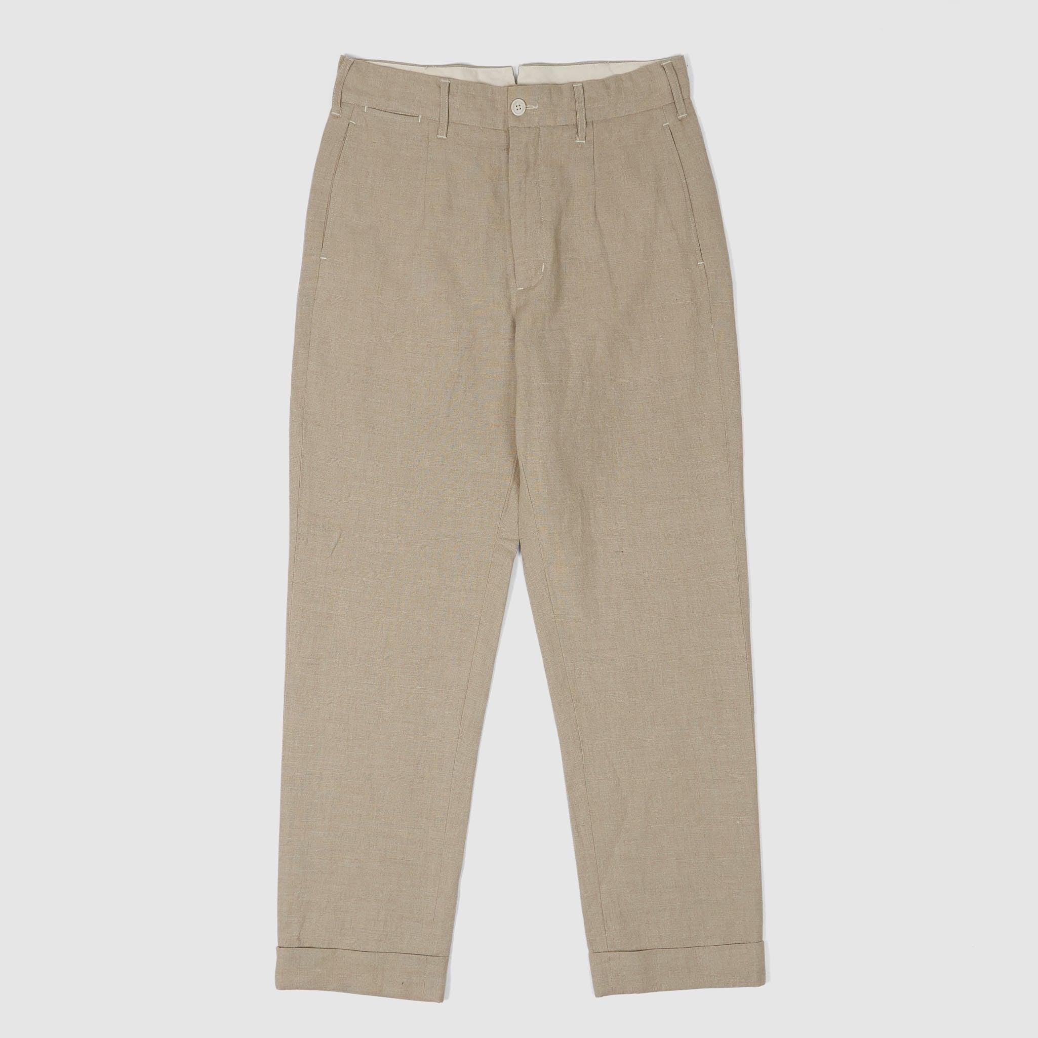 Andover Natural Linen Pant