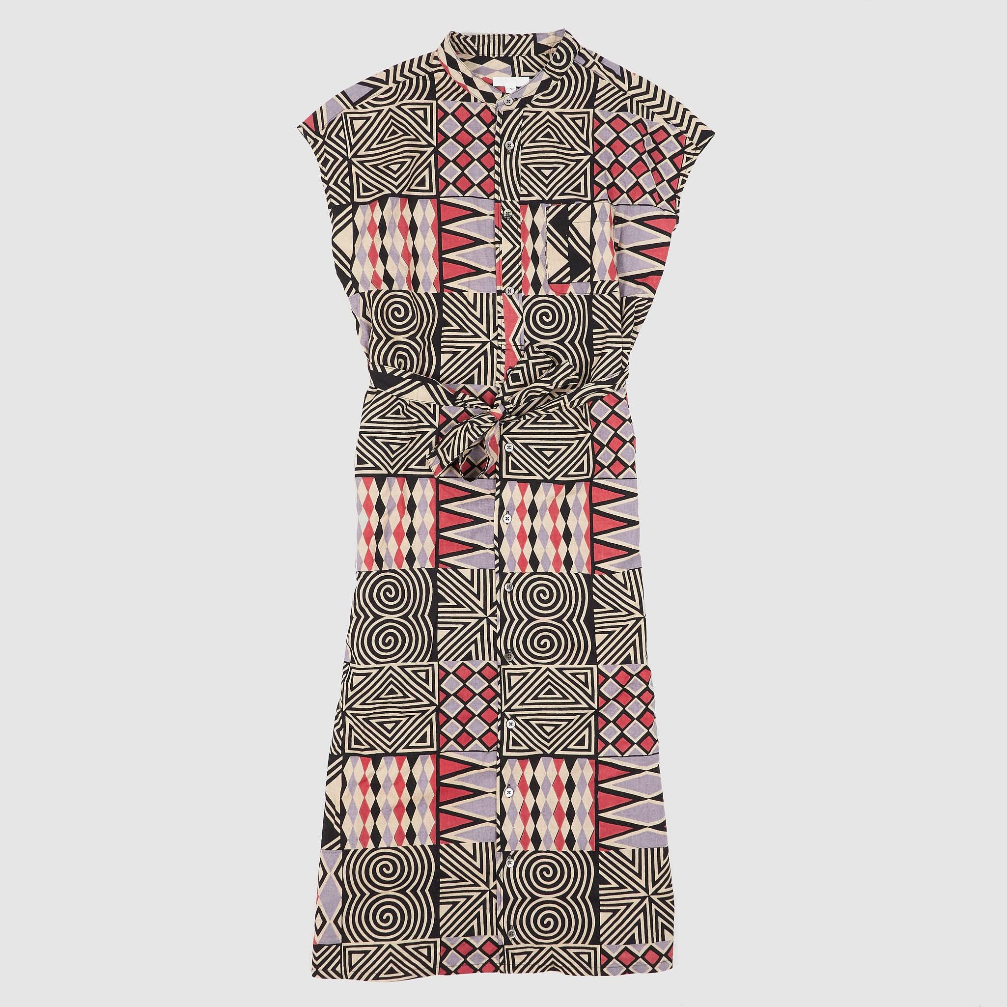 Engineered Garment Ladies MulticolorPrinted Dress