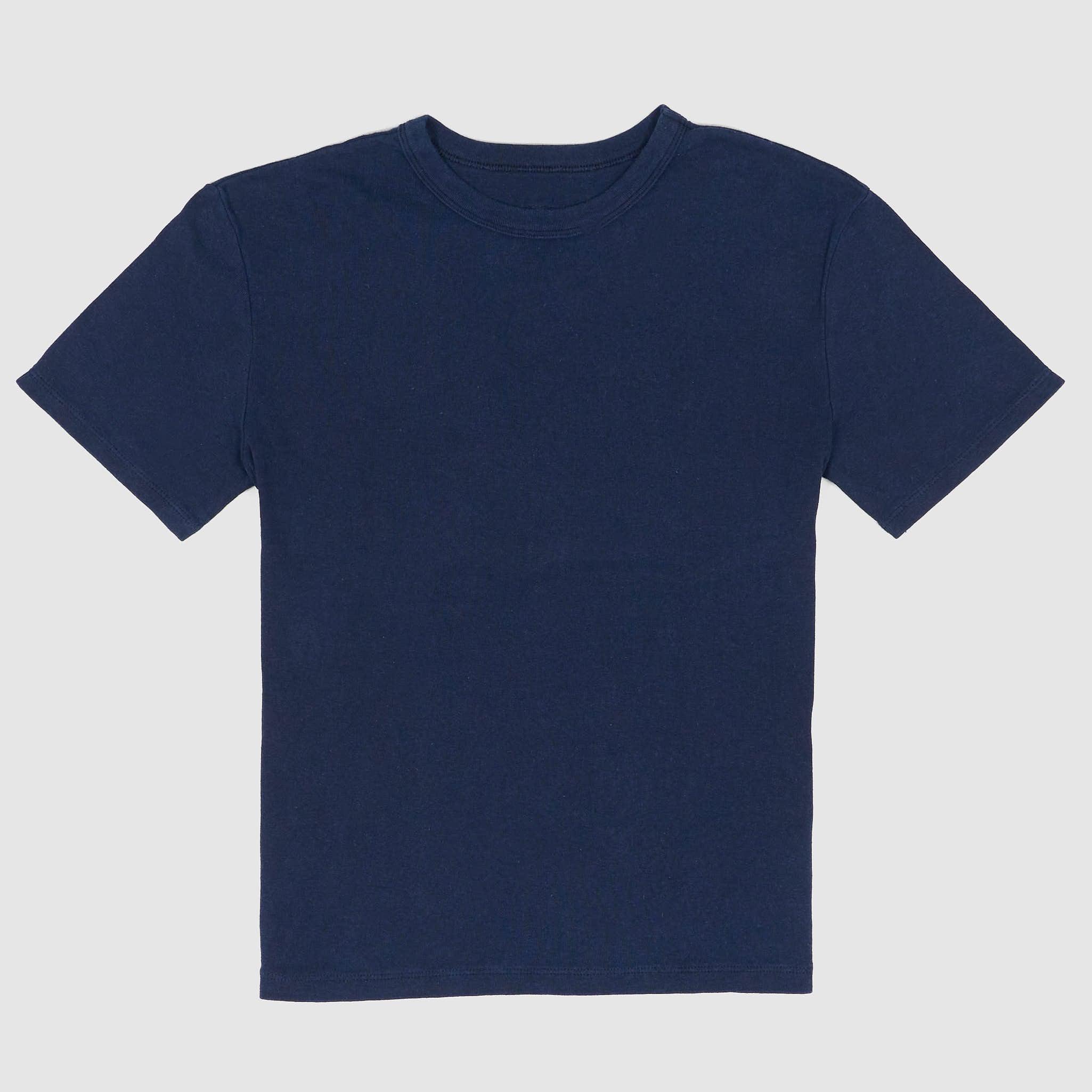 Ladies Short Sleeve Crew Neck Soft Fraise Hand Dyed T-Shirt