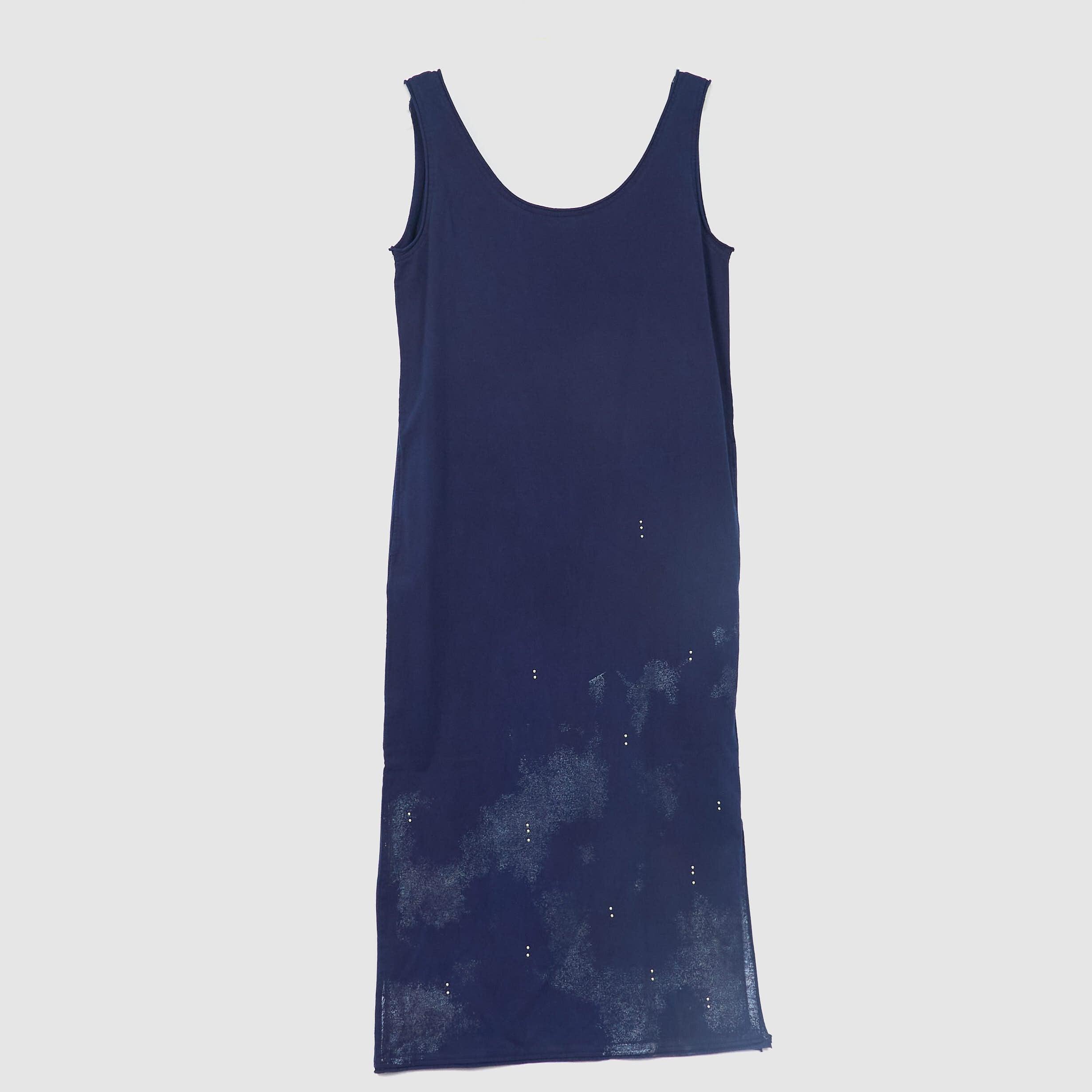 Ladies Jersey Foil Printed Hand Dyed Dress