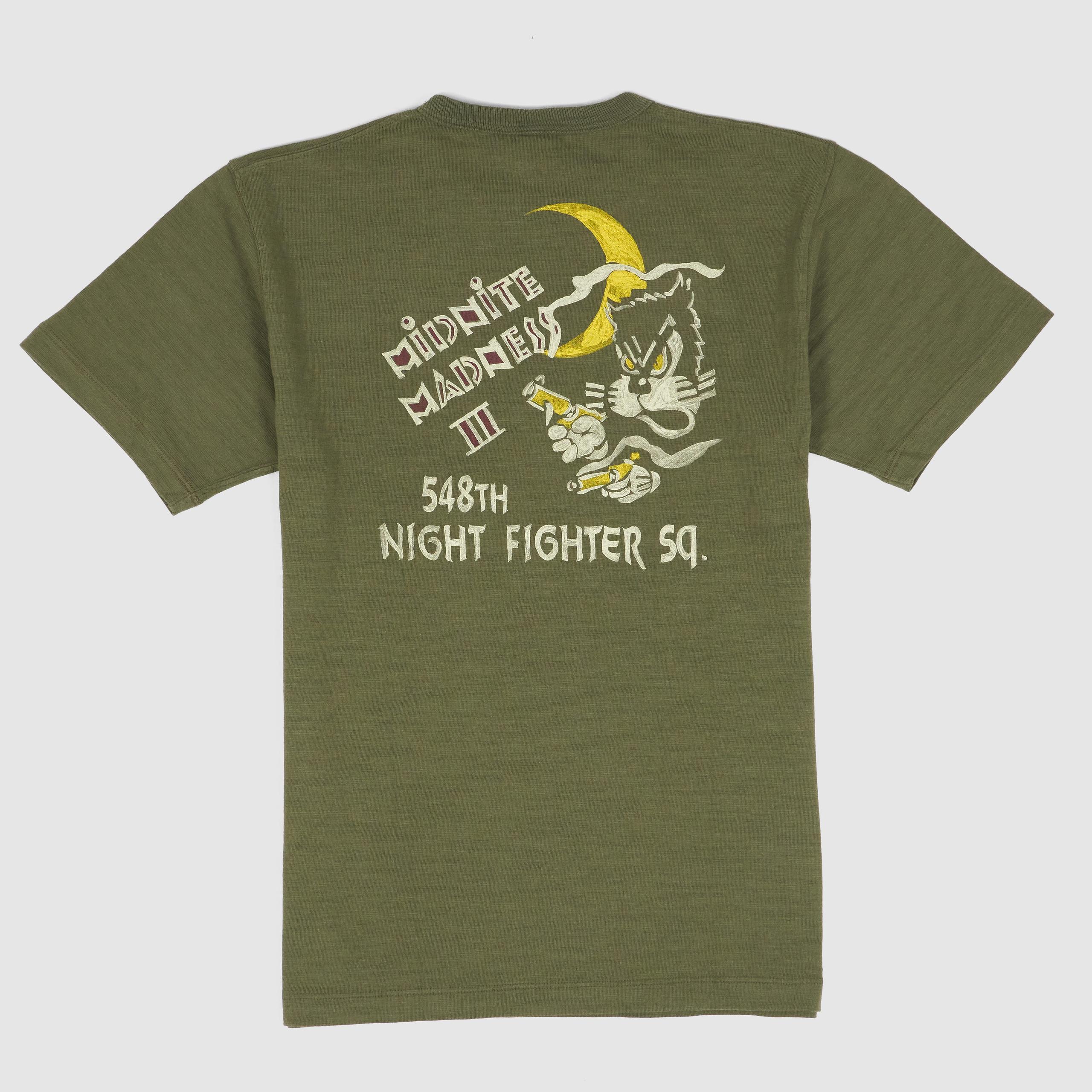 Night Fighter Crew Neck T-Shirt