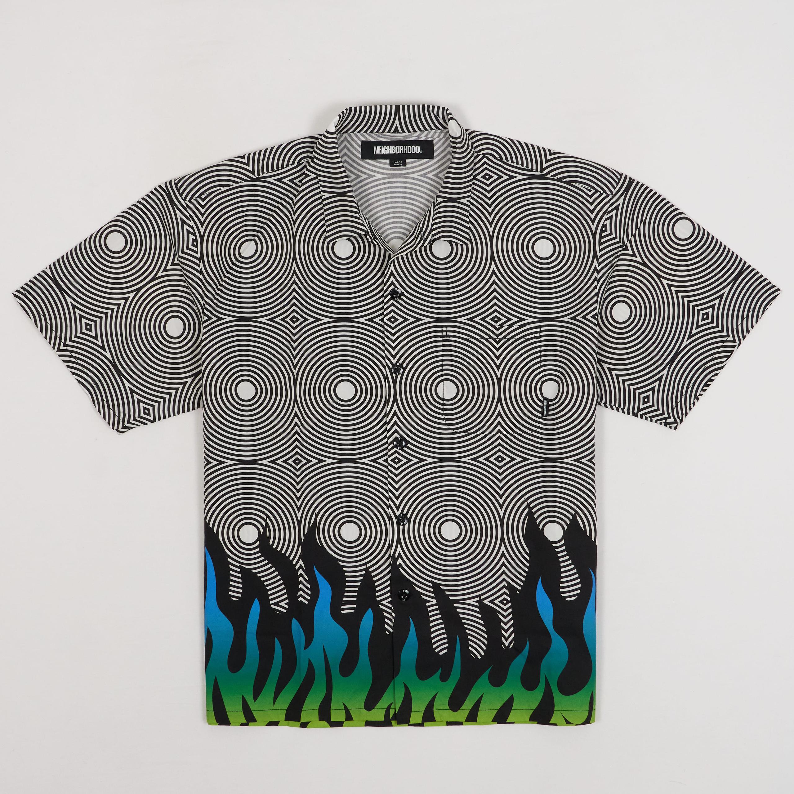 x DSC Short Sleeve Flamepatern Shirt