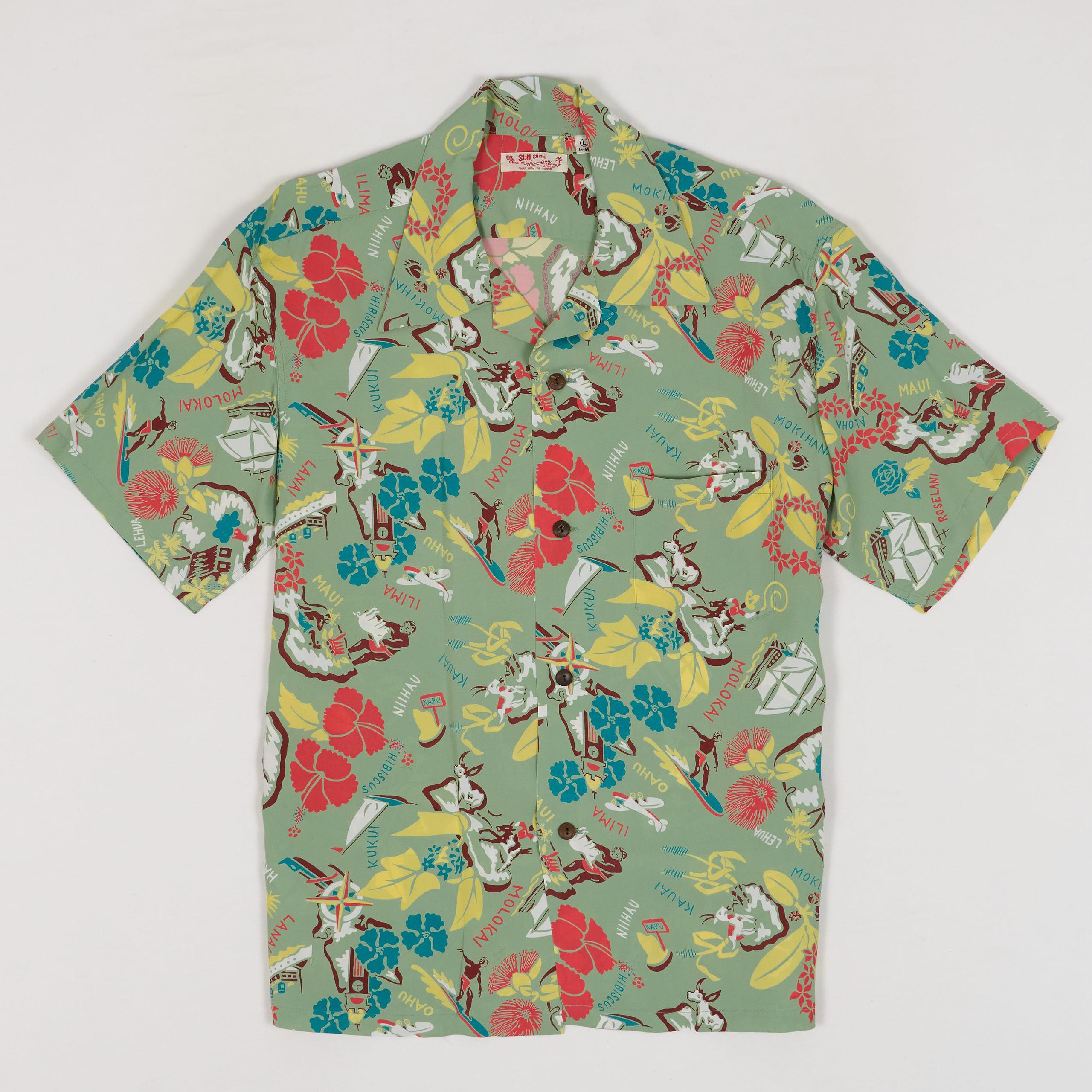 Hawaiian  Molokai Shirt