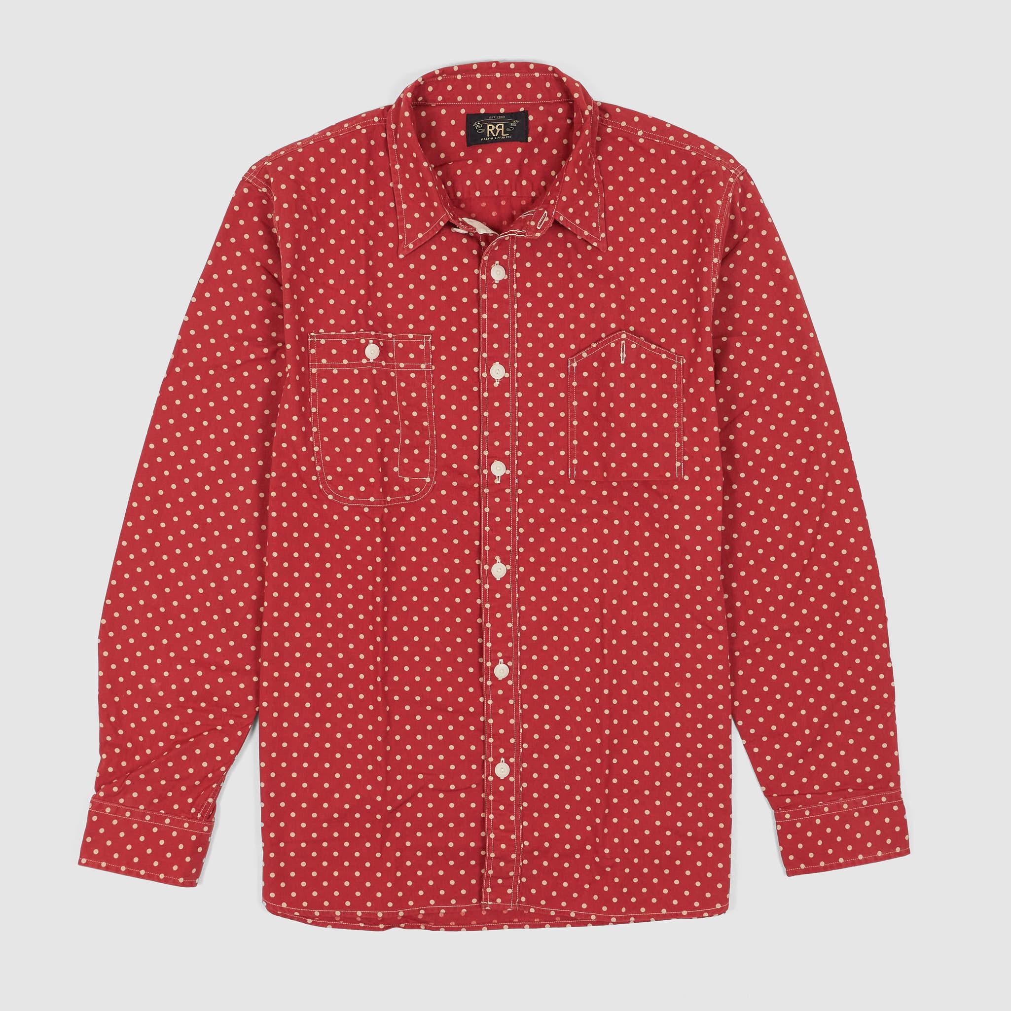 Long Sleeve Vintage Inspired  Workshirt