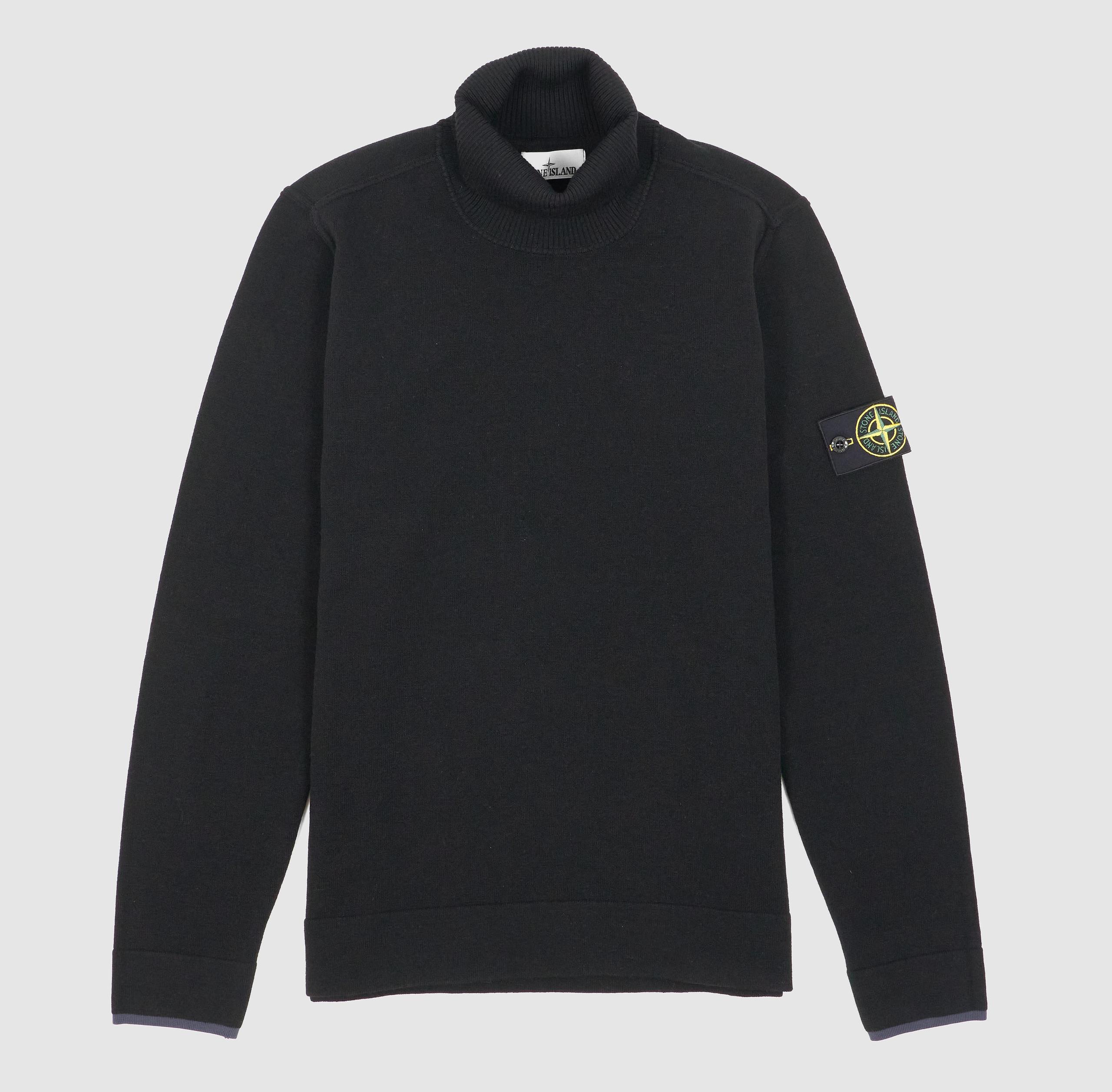 Ribbed Roll Neck Pullover