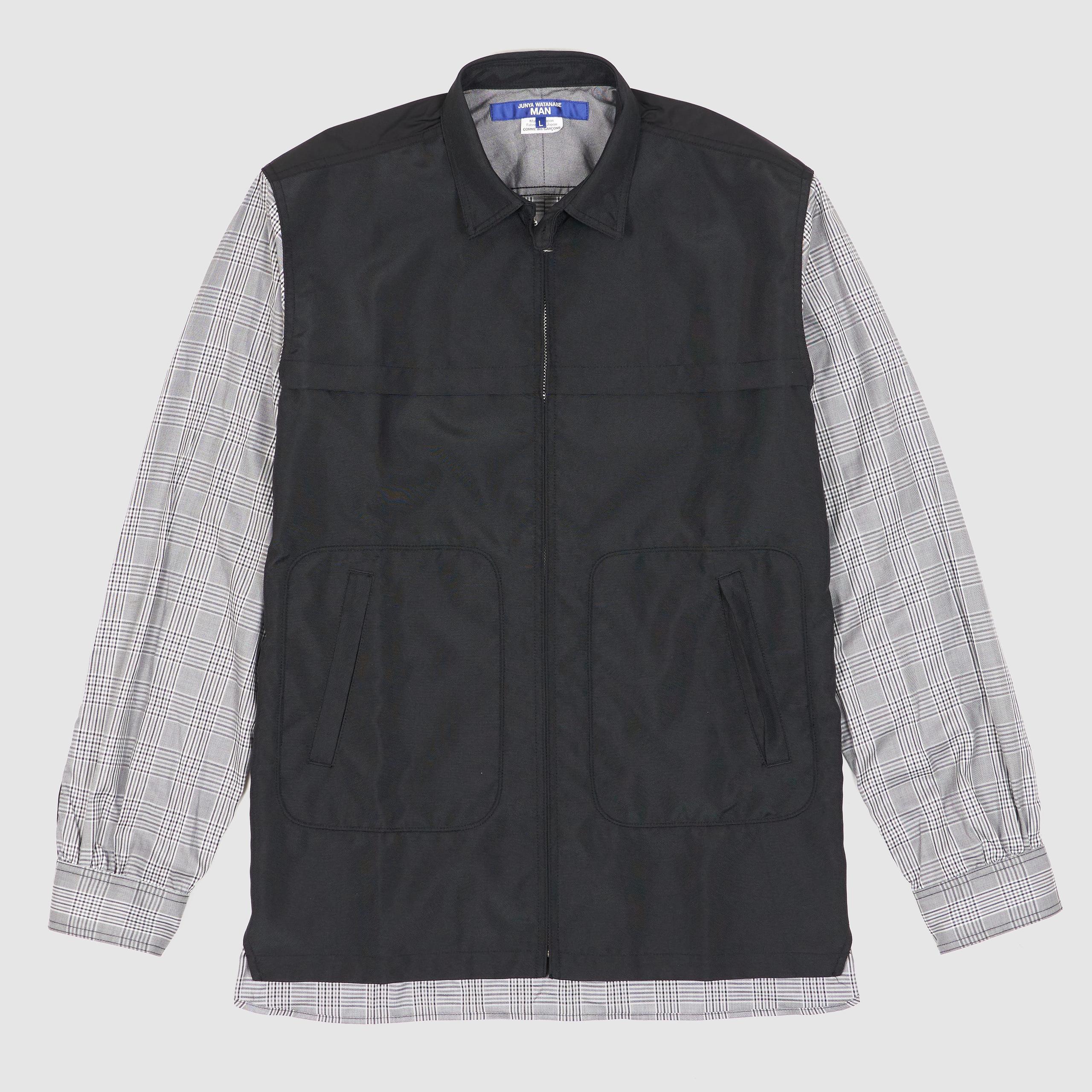 Zip-up Shirt Jacket