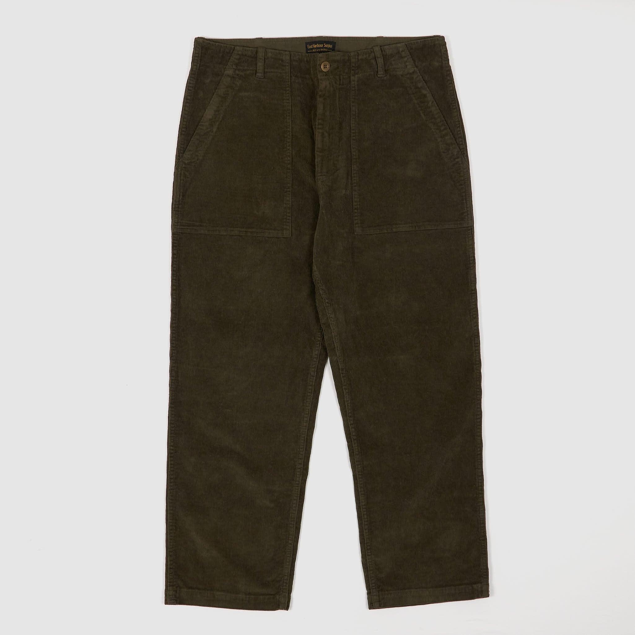 Corduroy Fatigue Pants