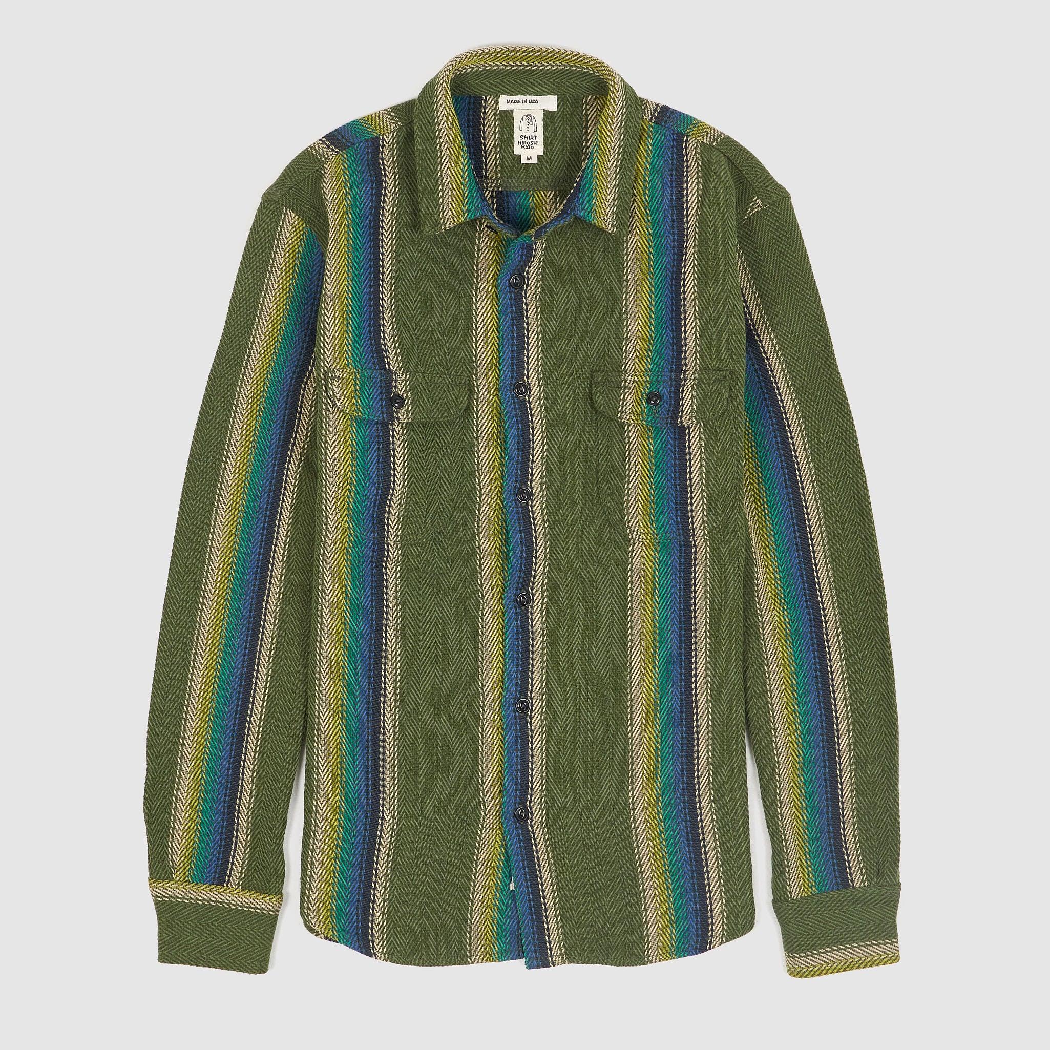 The Brace Striped Overshirt
