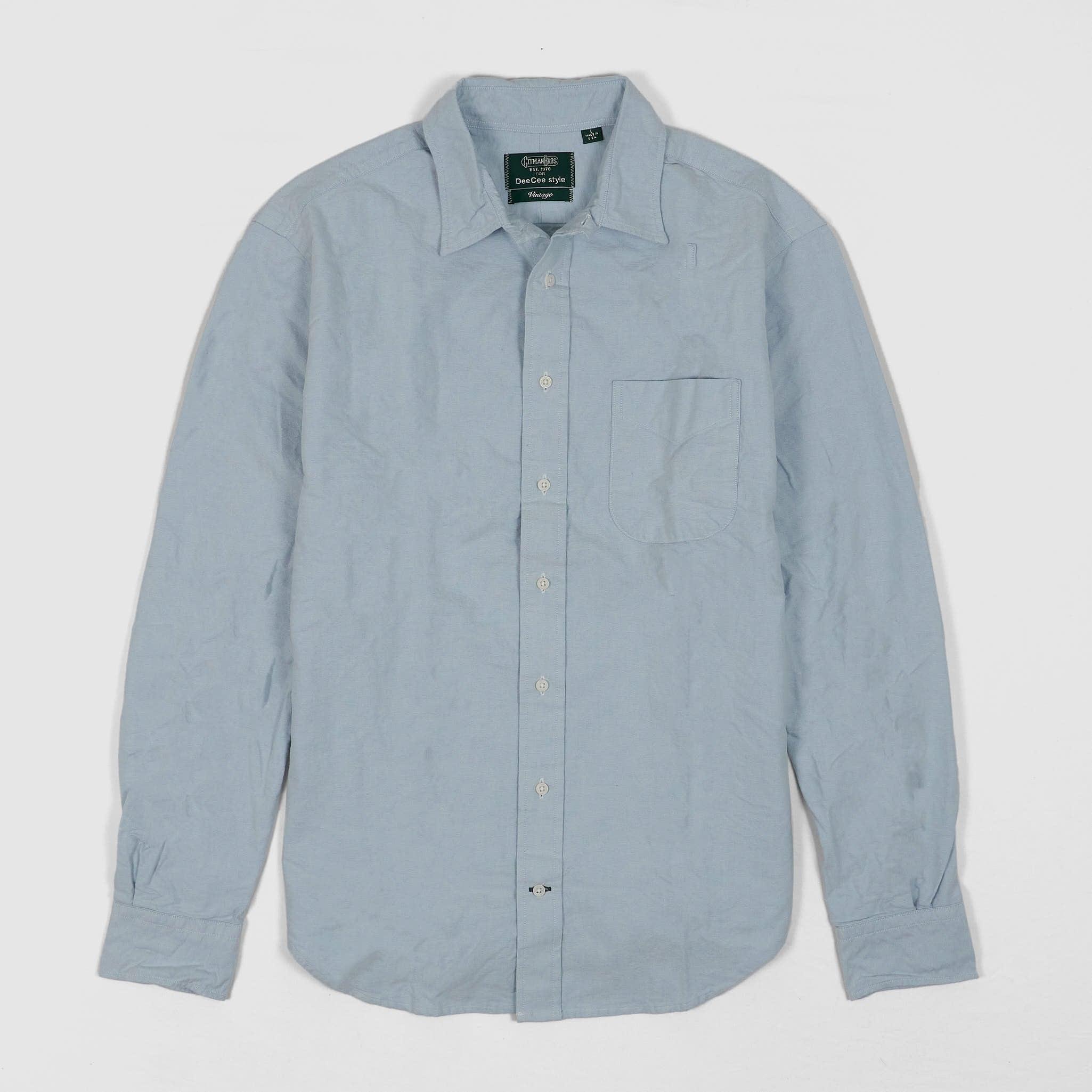 Basic Brushed Plain Shirt Without Button Down