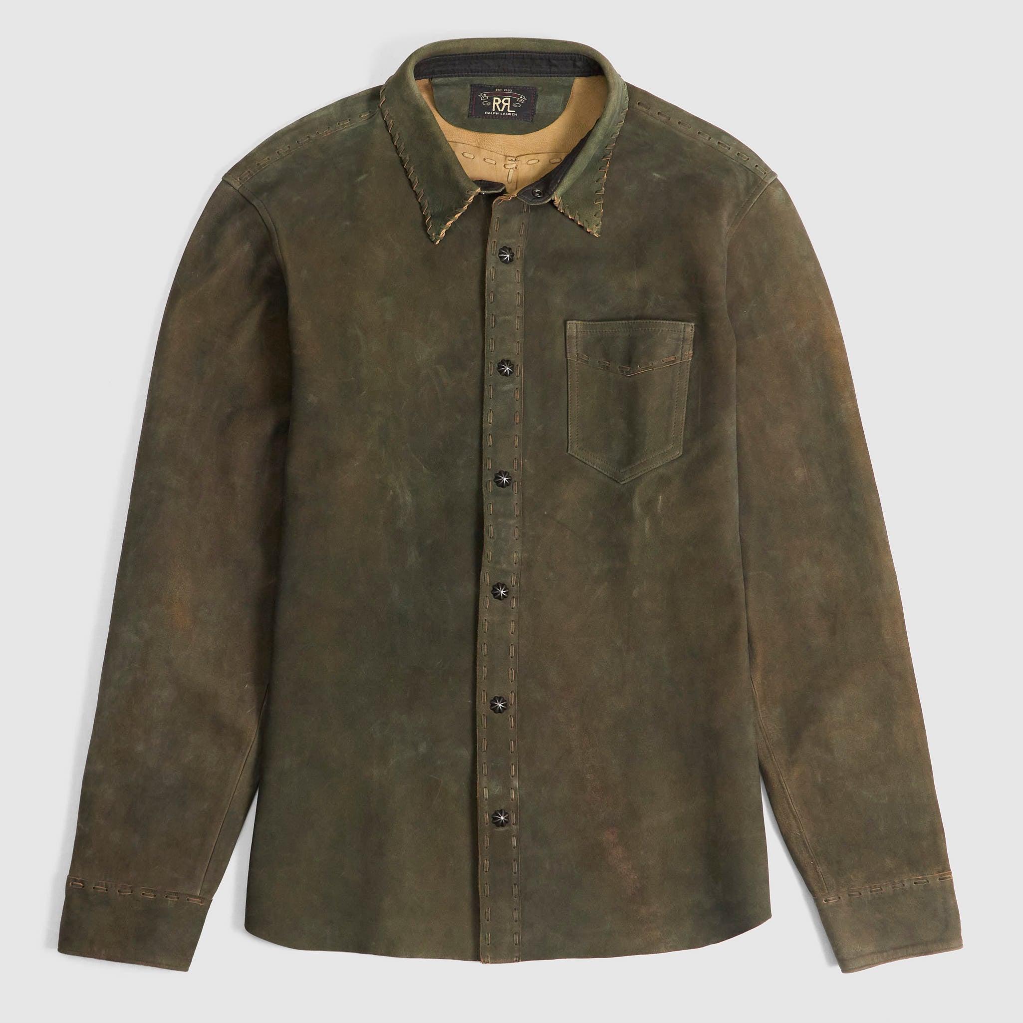 Frontier Leather Overshirt