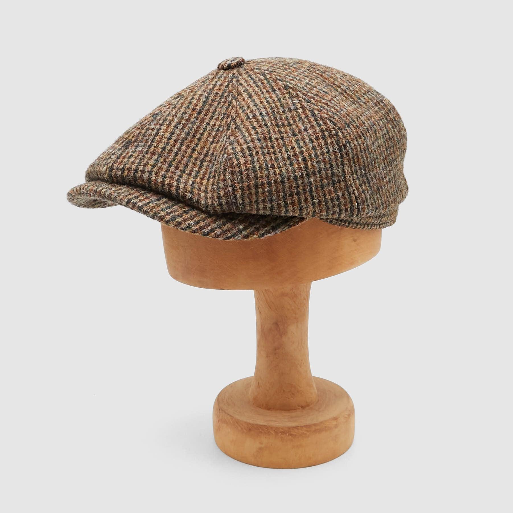Hatteras Harris Tweed News-Boy Hat