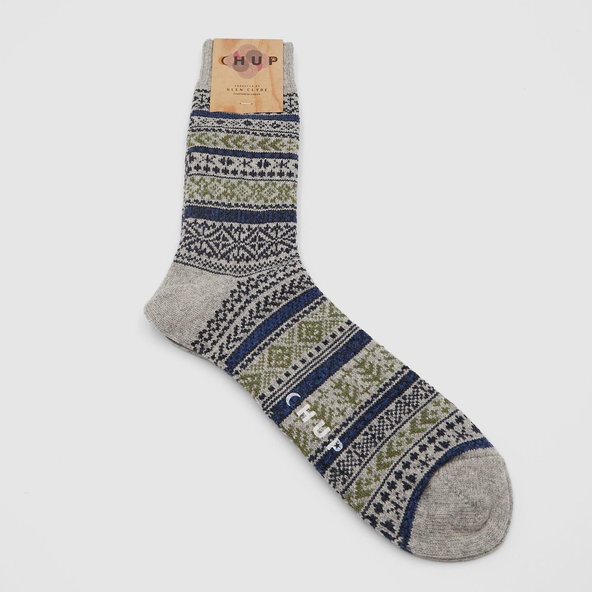 Glen Clyde Quiet Forest Wool Socks
