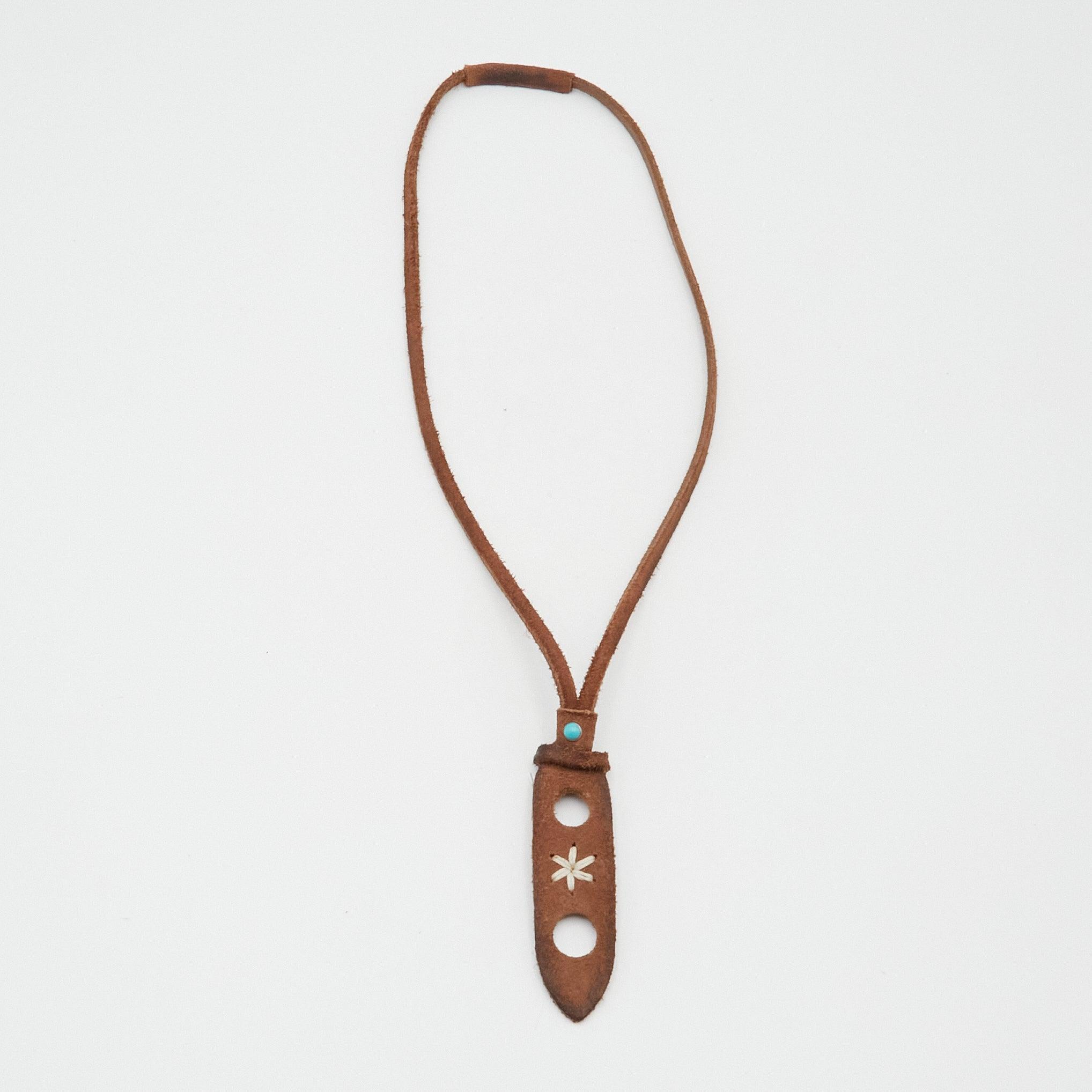 DeeCee style x Alberto Luti Suede Frame Holder Chain
