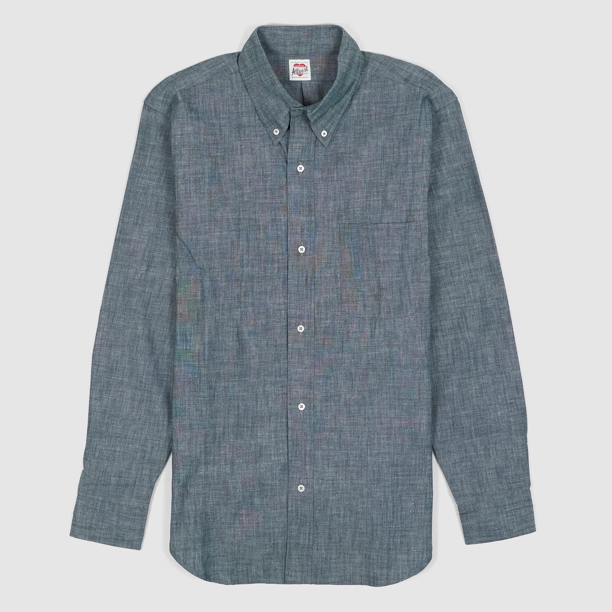 Chambrey Work Long Sleeve Shirt