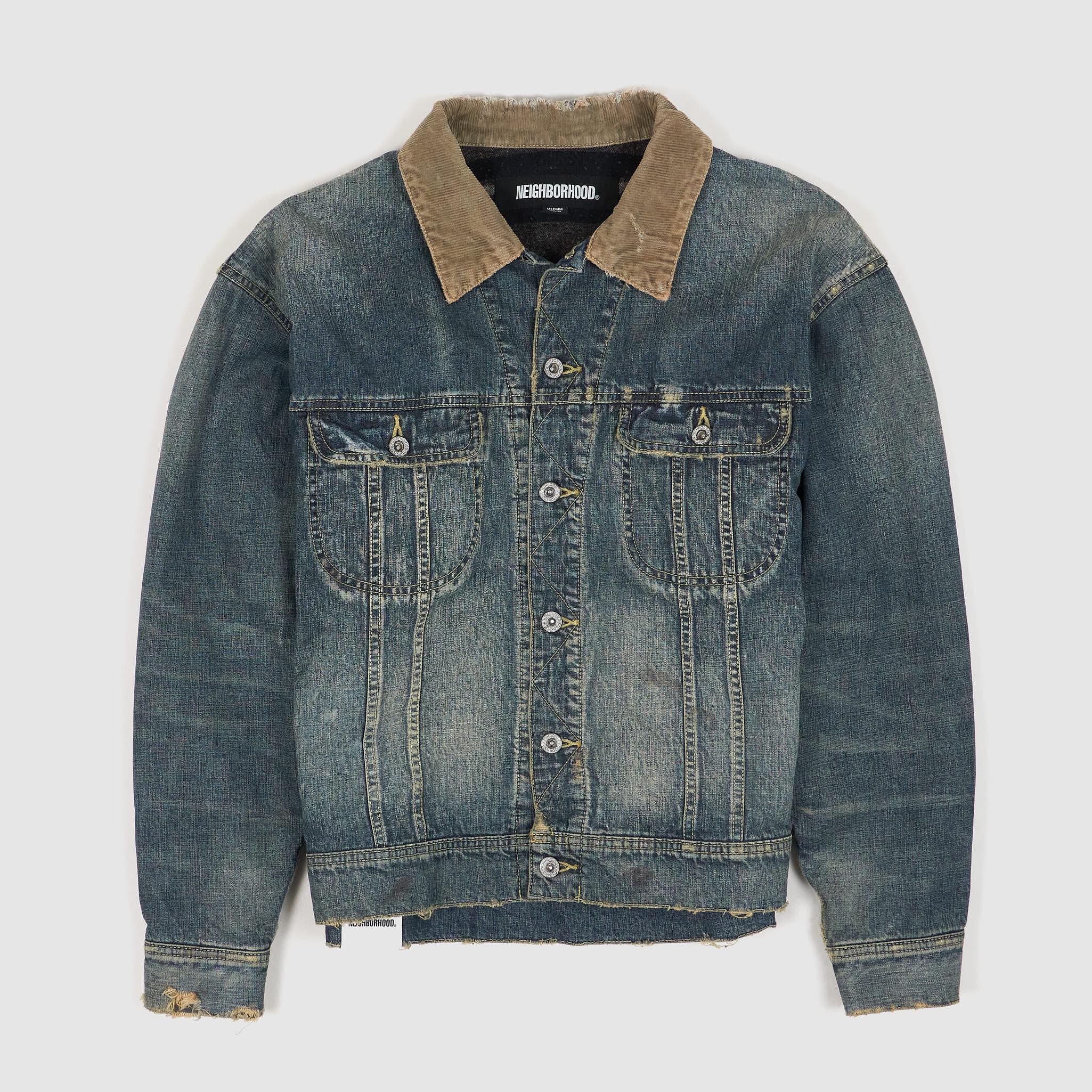 Distressed Storm Rider Denim Jacket