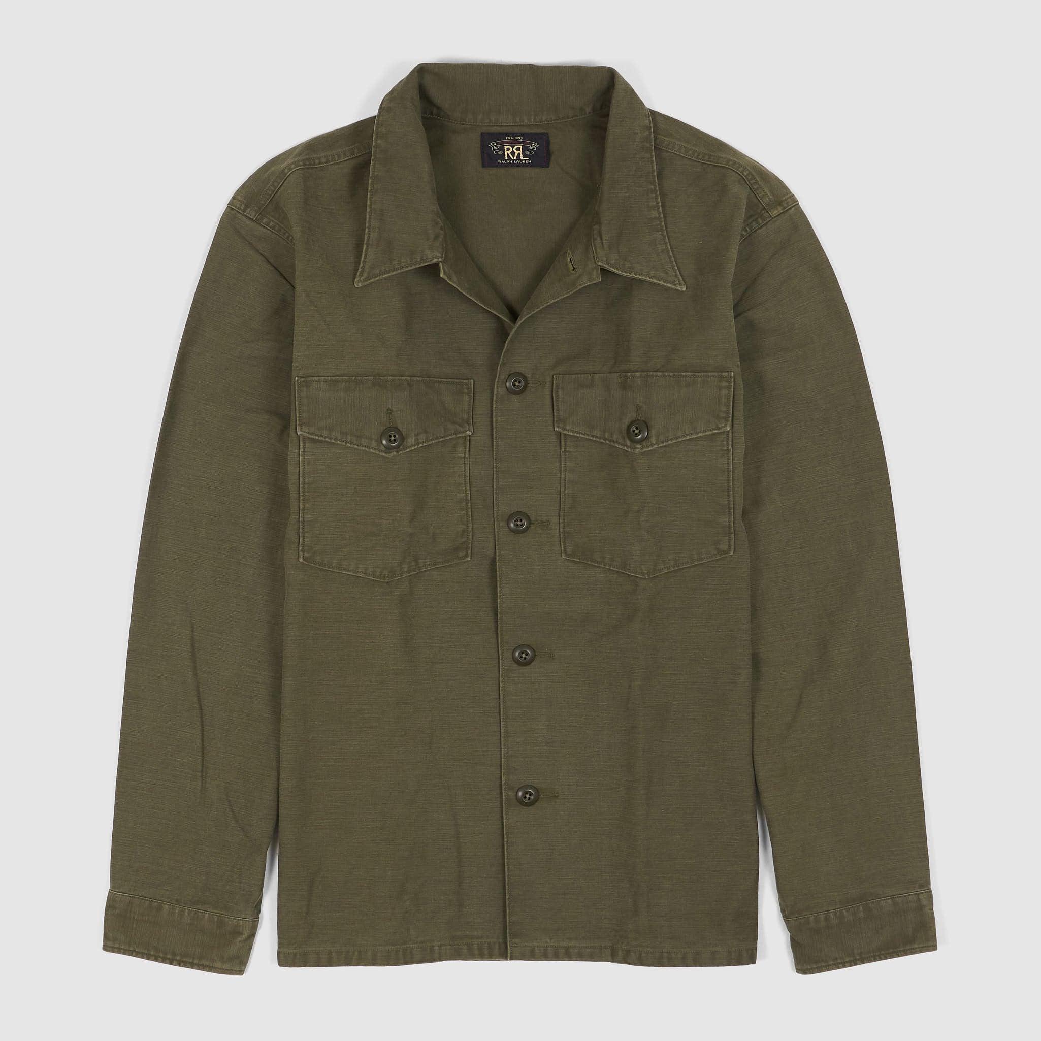Revers Sateen Overshirt