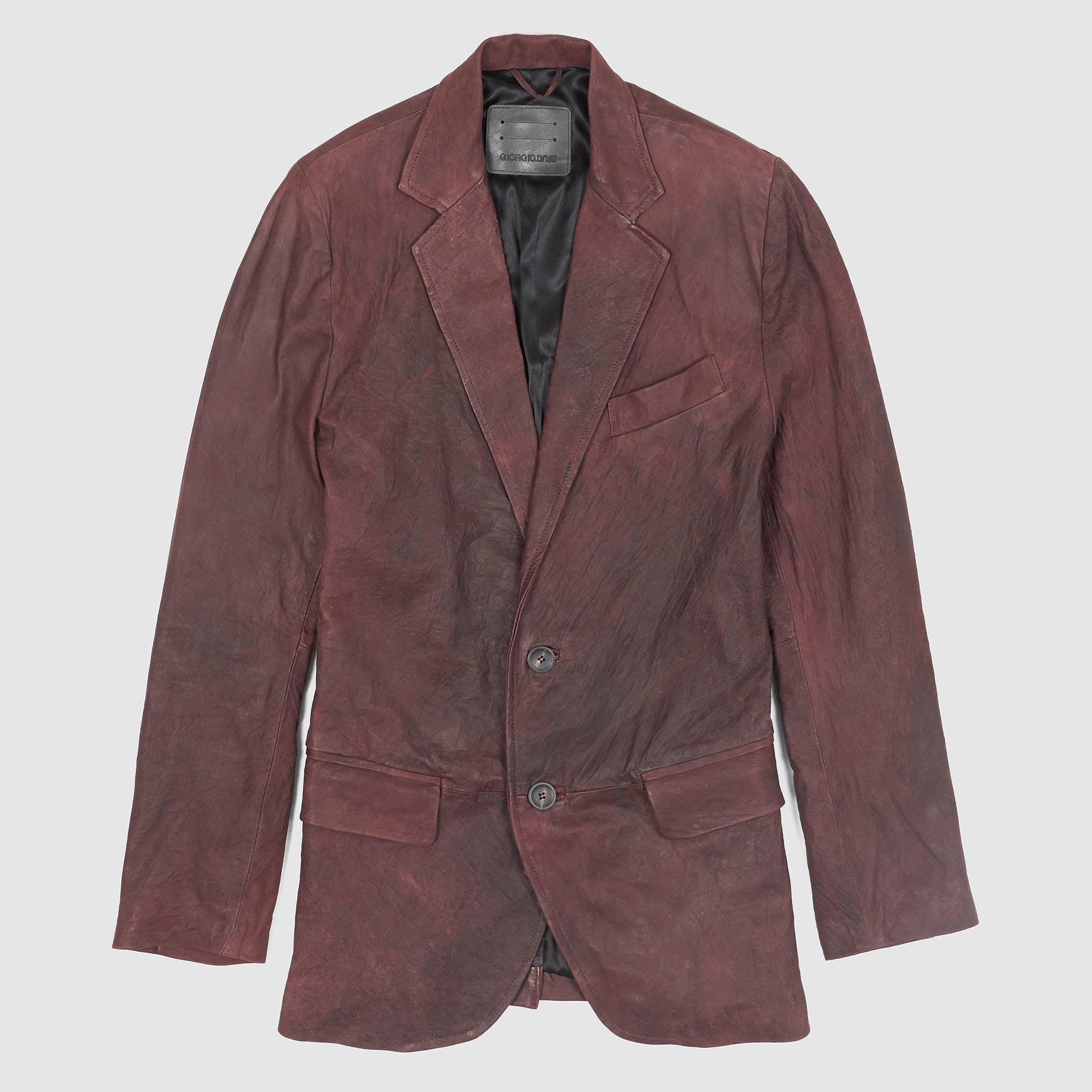 Lamb Leather Blazer