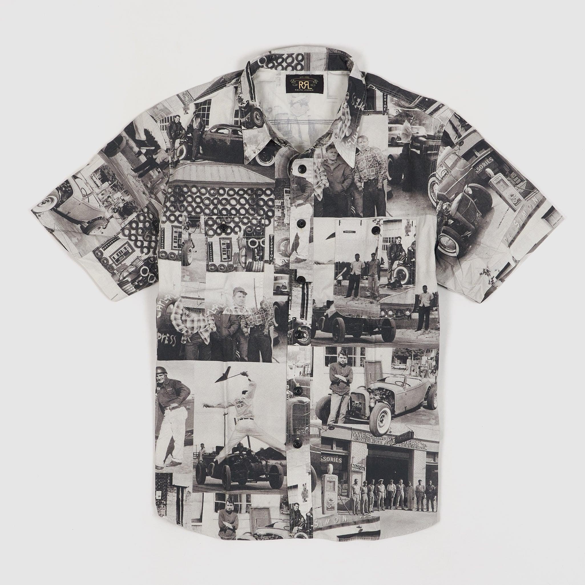 Short Sleeve Raceman Sport Shirt