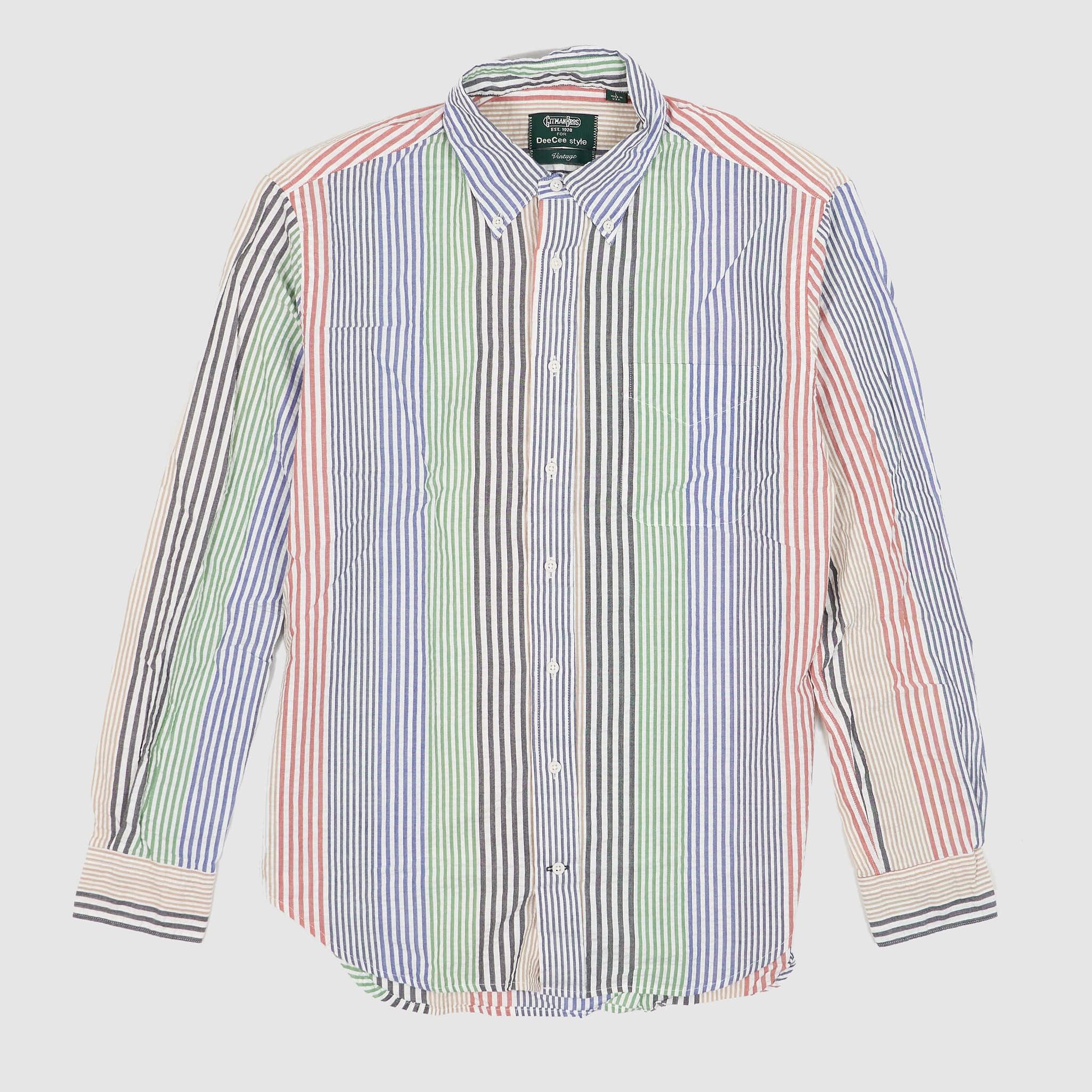 Striped Seersucker Shirt