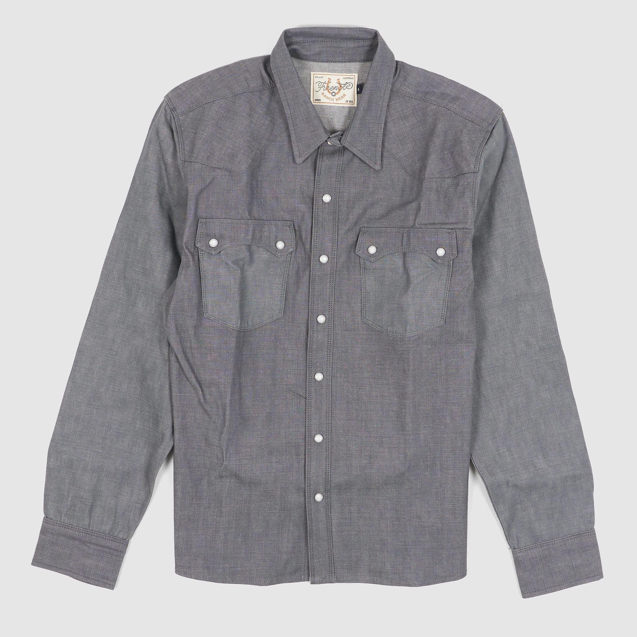 Long Sleeve Western 9oz. Denim Shirt