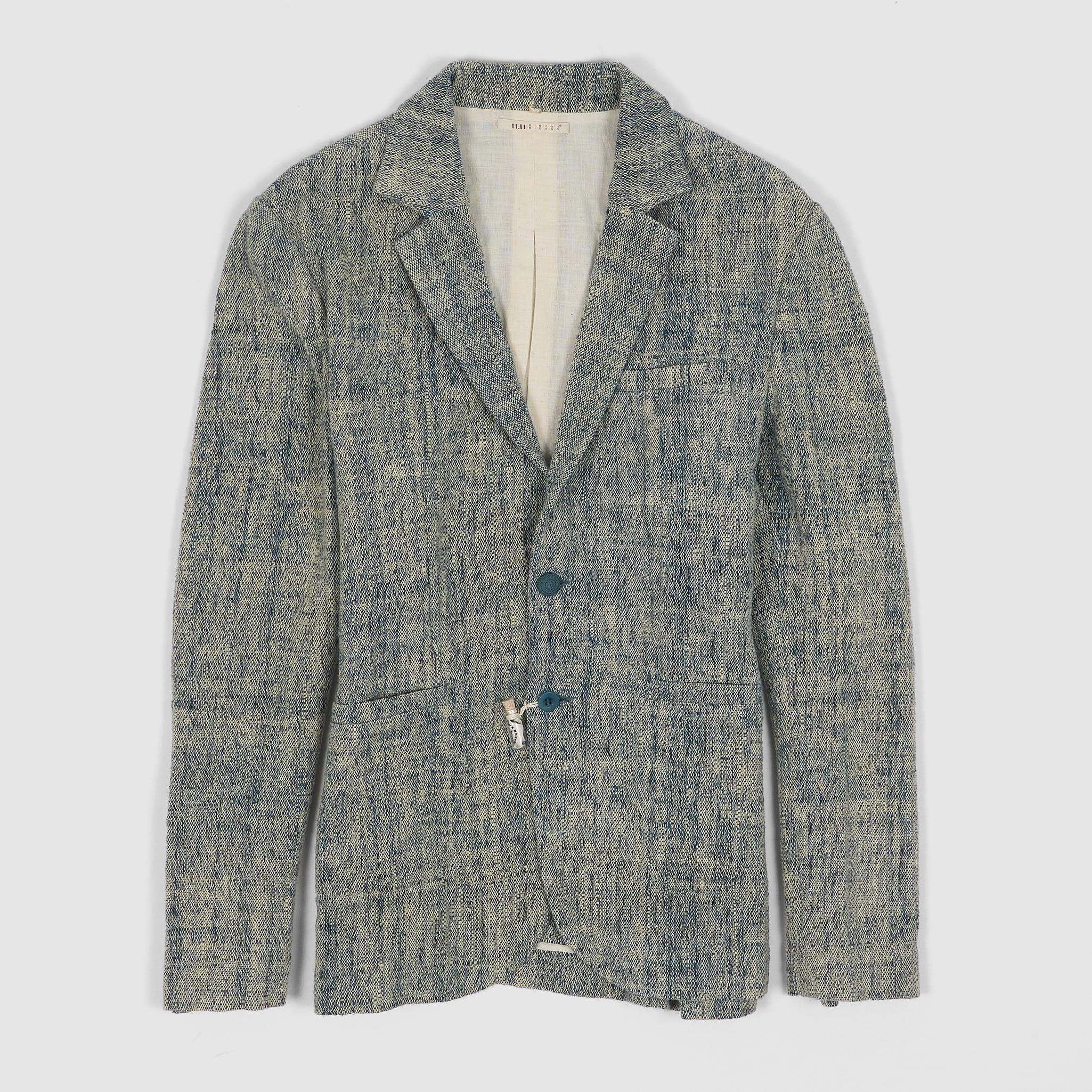 Handwoven Indigo Dyed Blazer