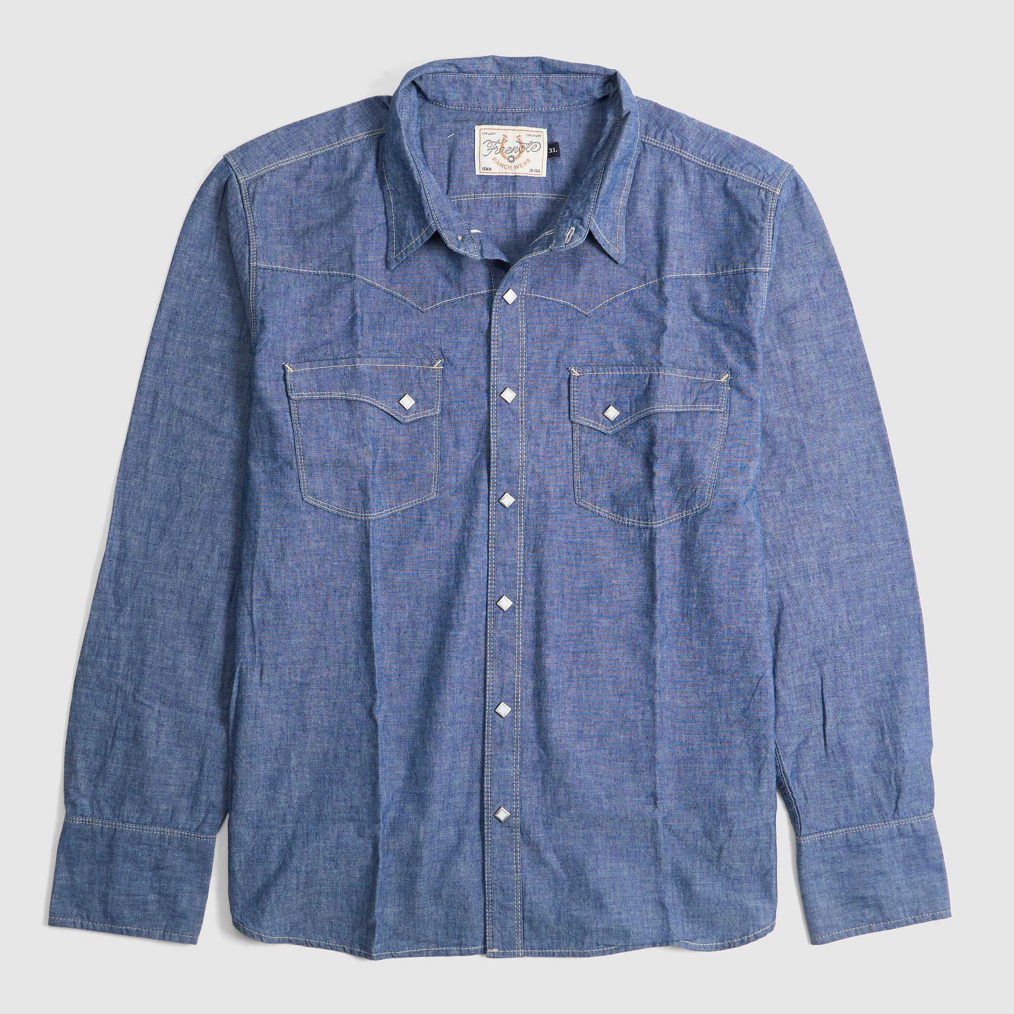 Calico Western Chambray Shirt