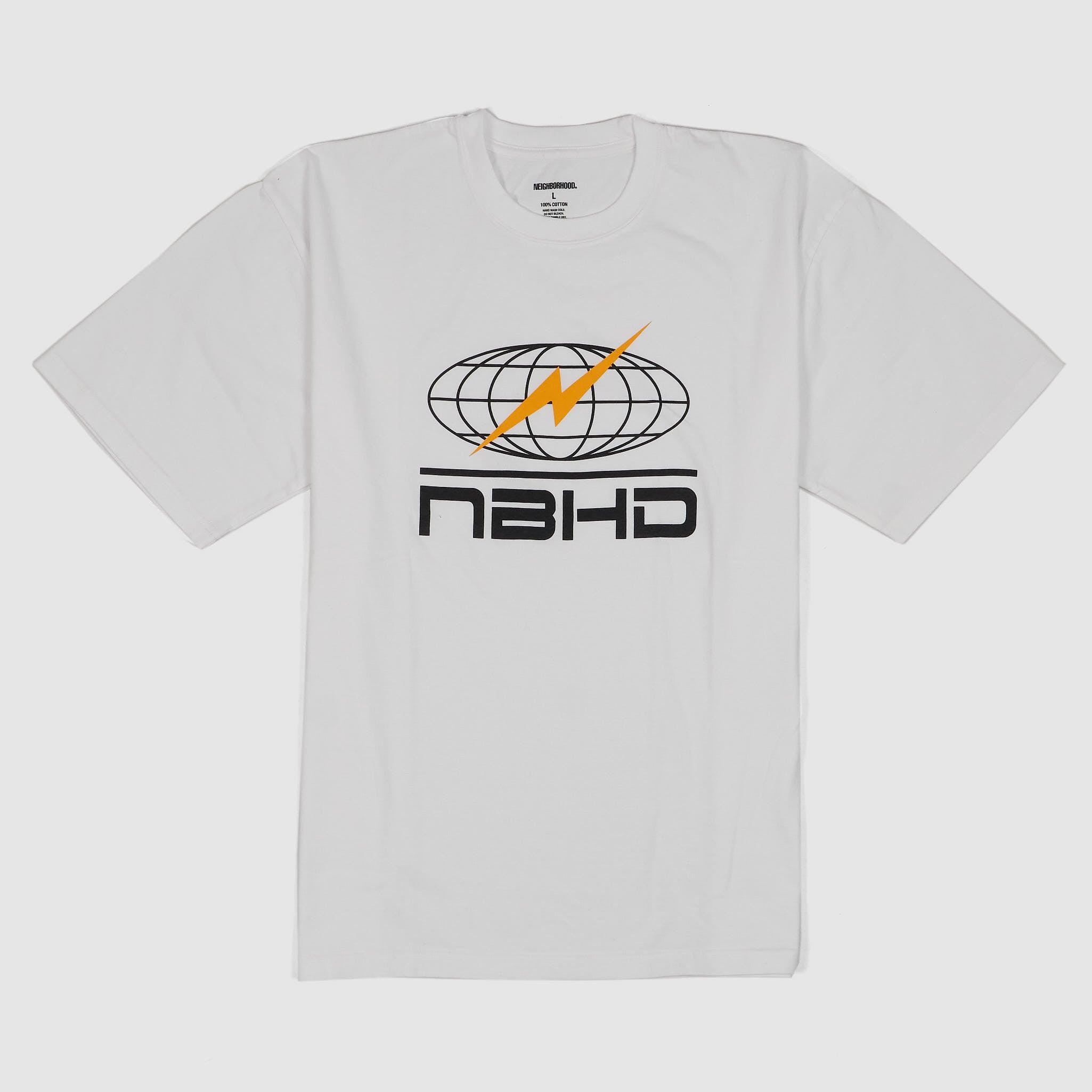 Short Sleeve Global Flash Medium Weight Cotton Crew Neck T-Shirt